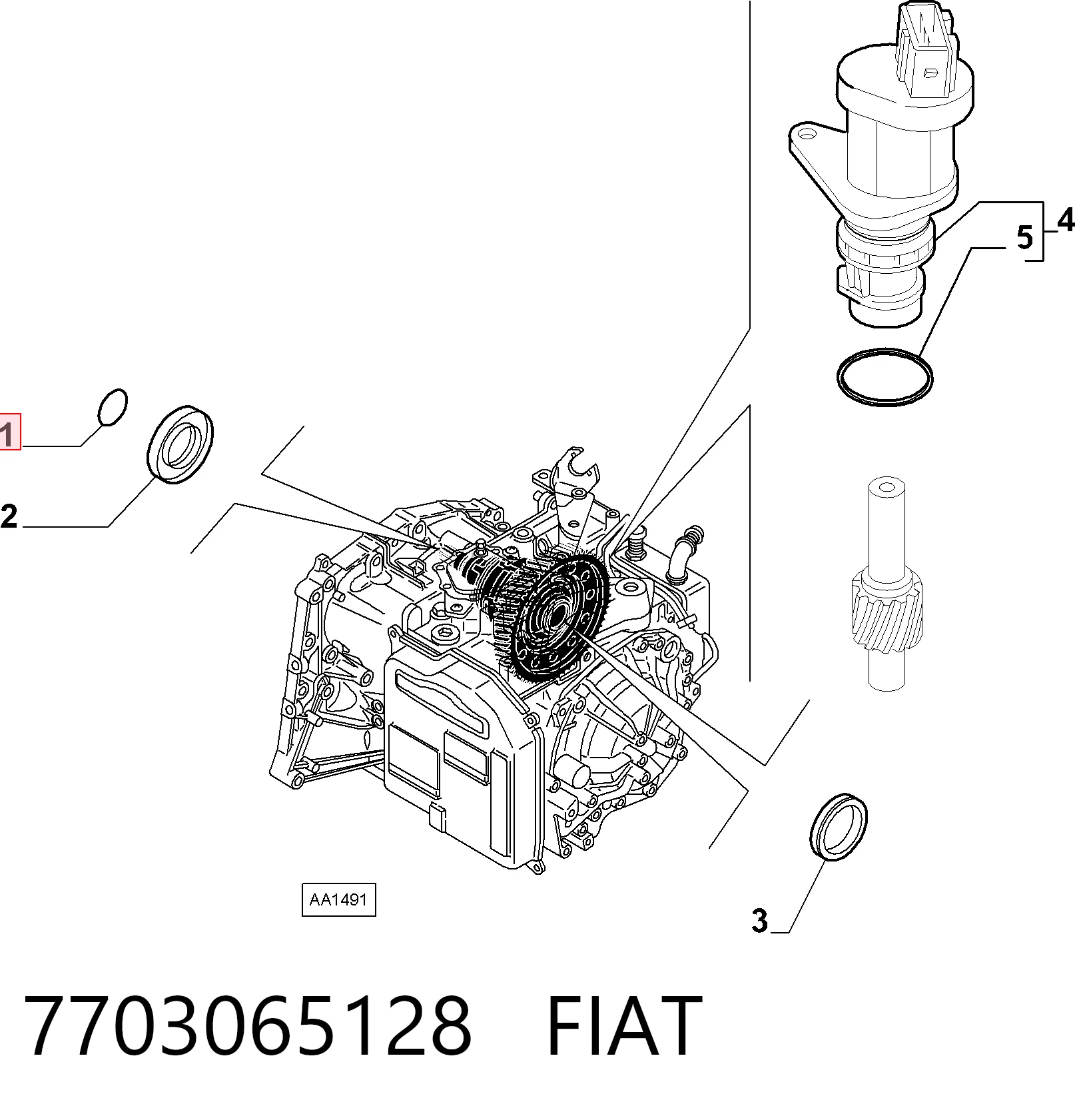 7703065128 Fiat/Alfa/Lancia