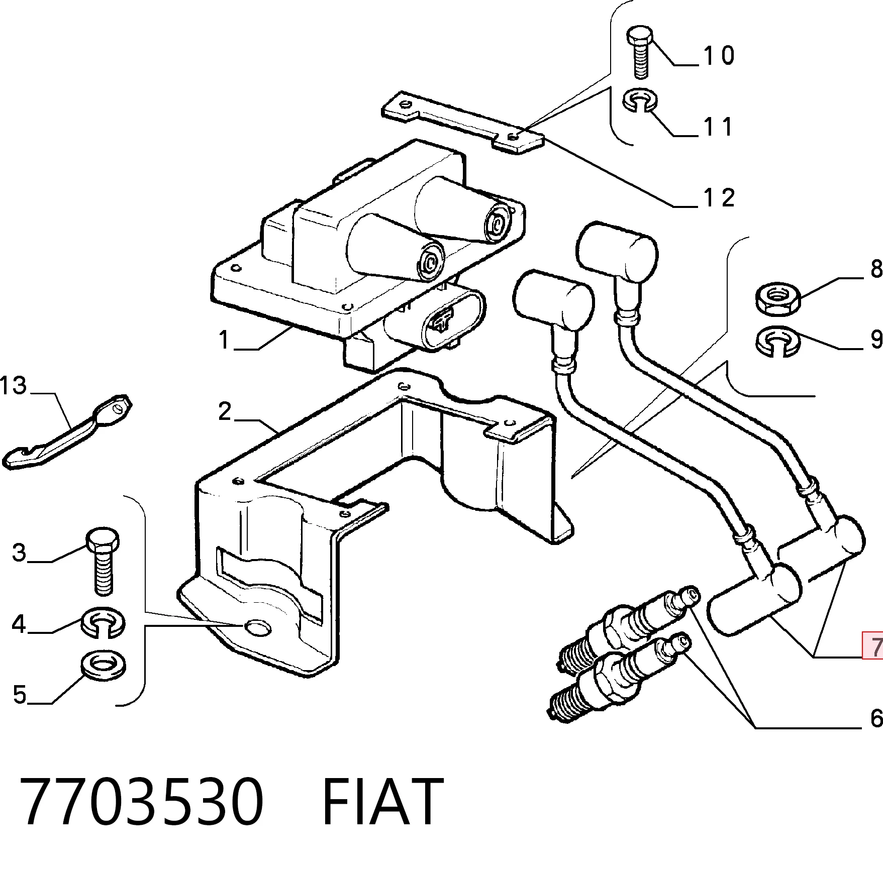 7703530 Fiat/Alfa/Lancia