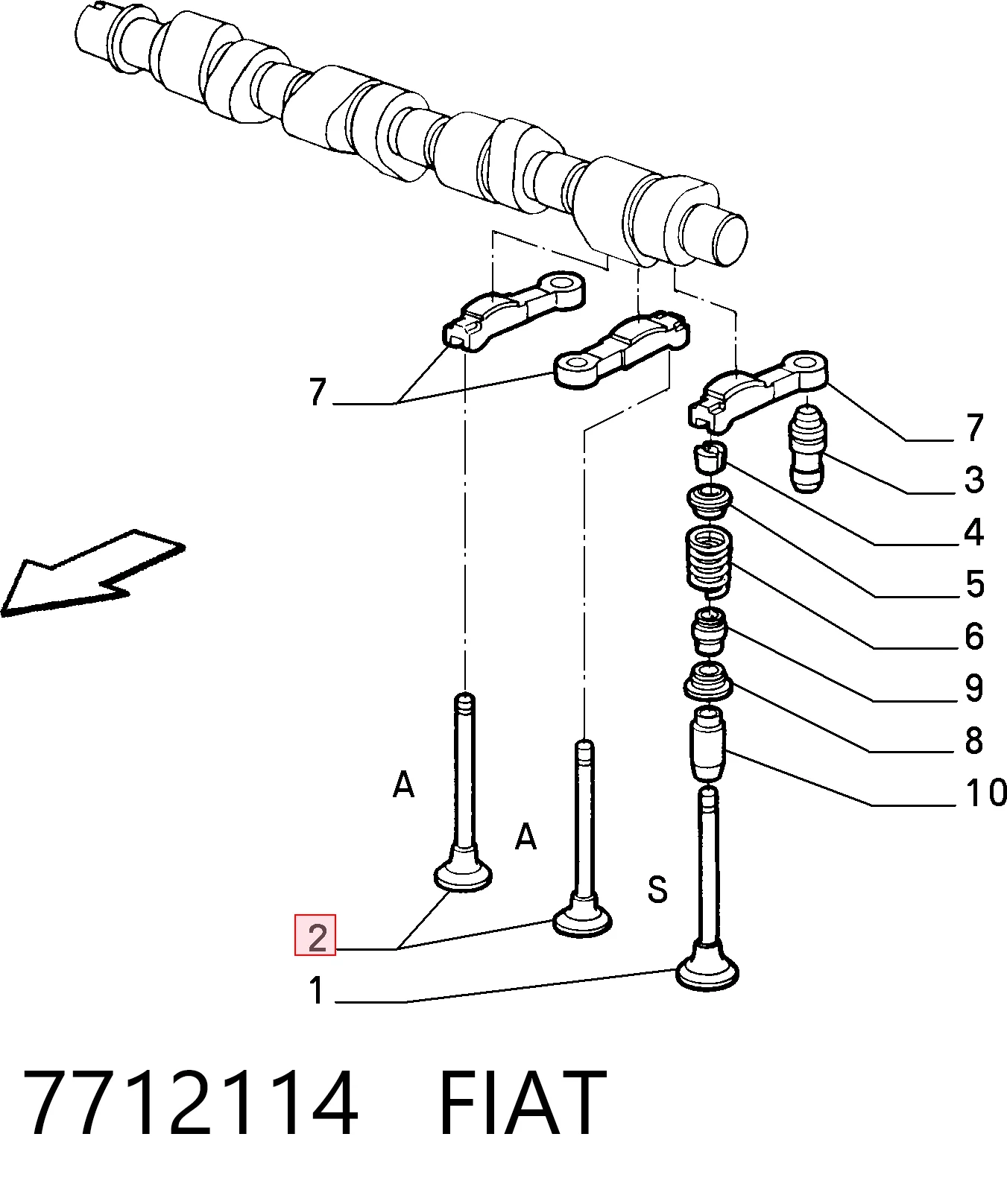 7712114 Fiat/Alfa/Lancia