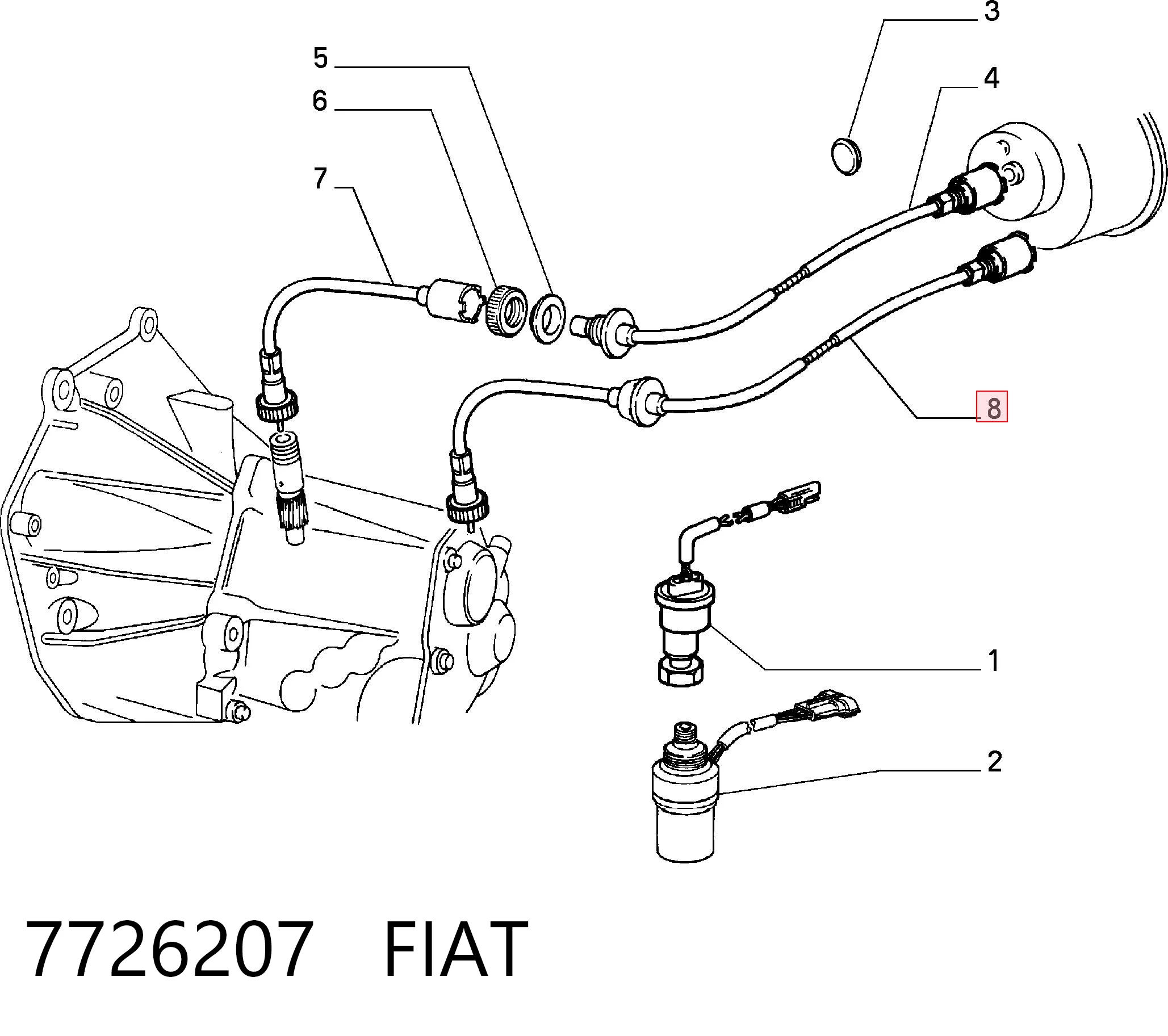7726207 Fiat/Alfa/Lancia