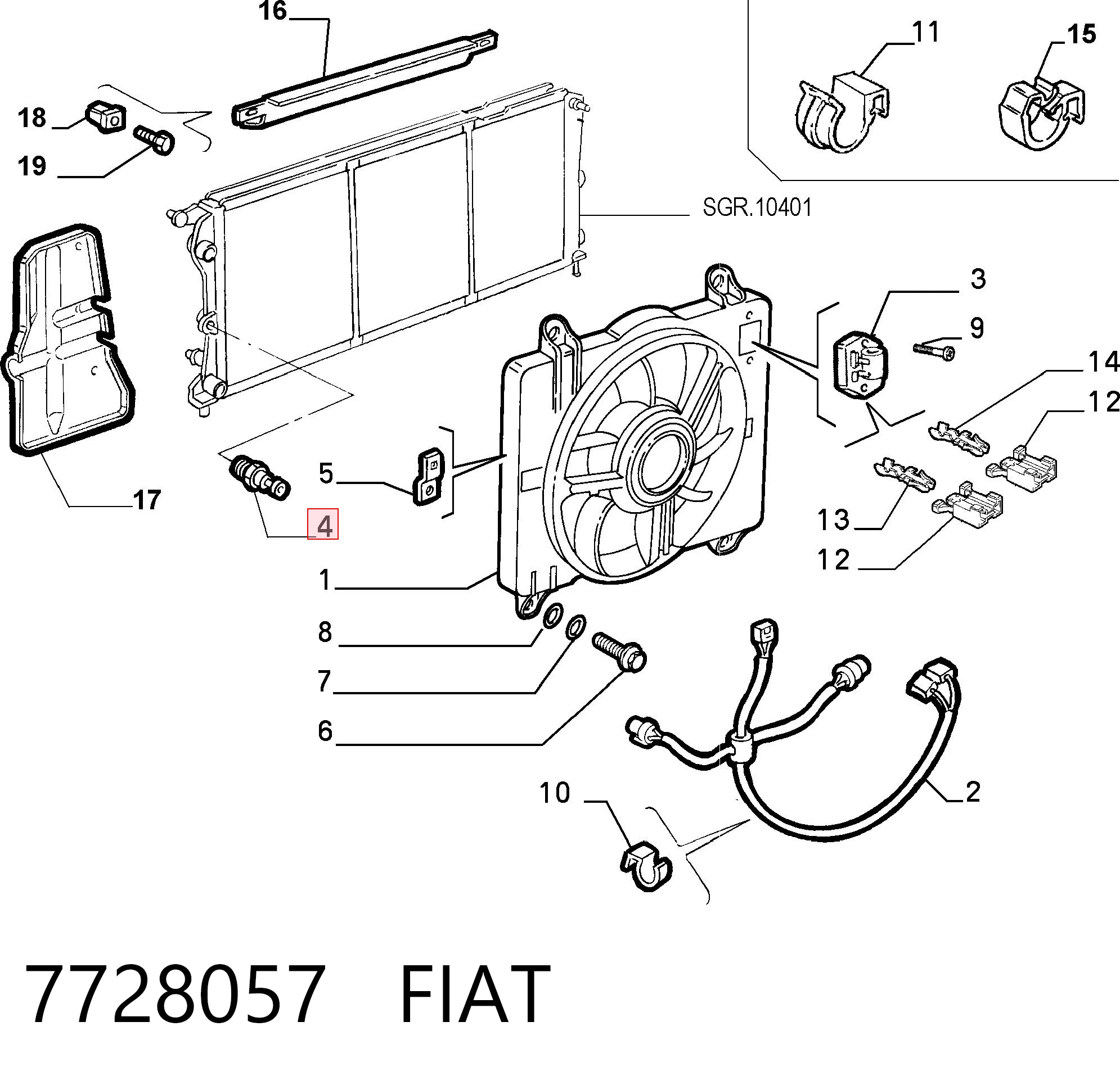 7728057 Fiat/Alfa/Lancia