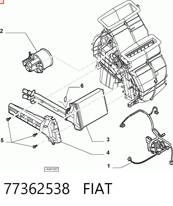  para Fiat Panda II (169A)