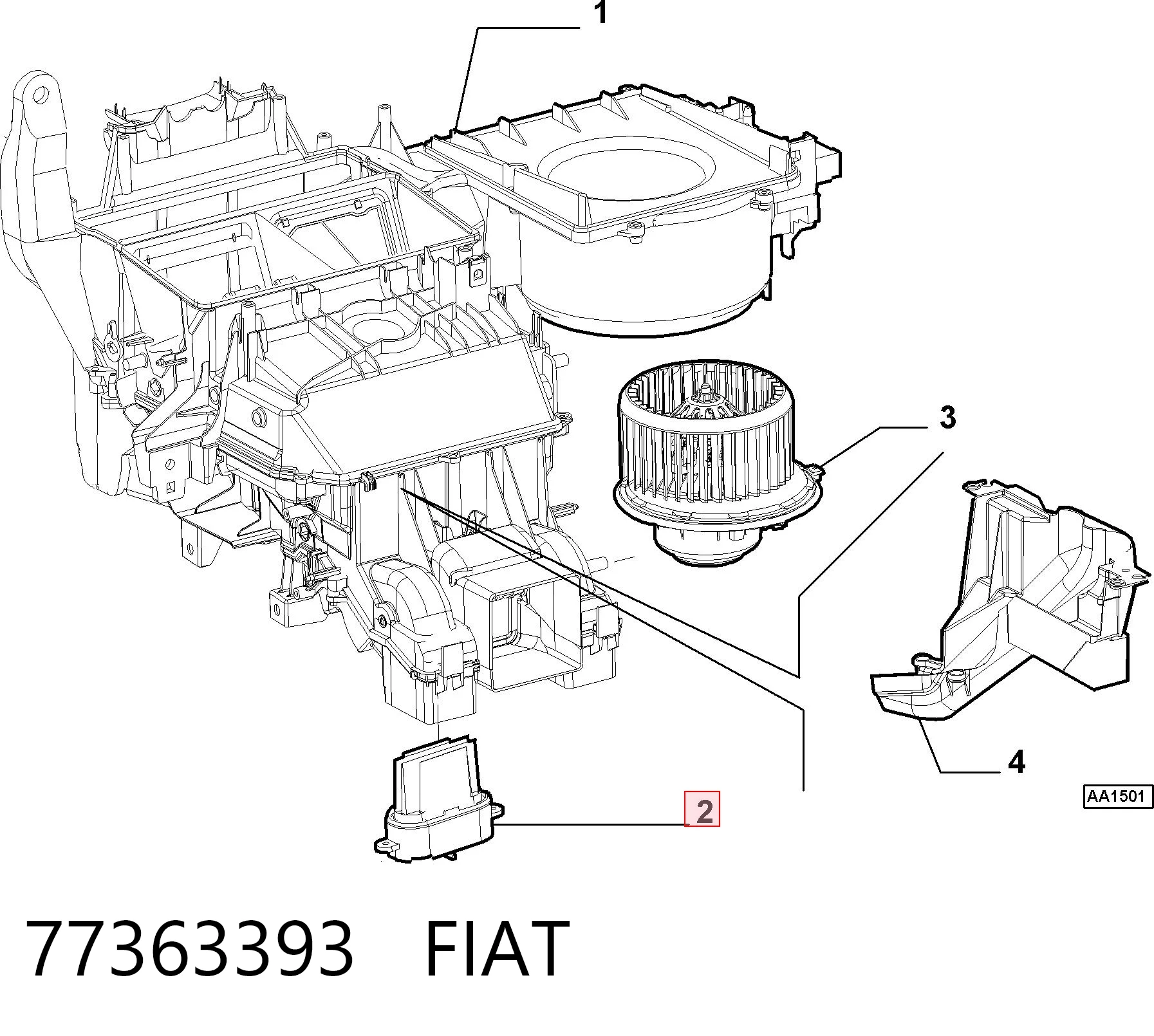 77363393 Fiat/Alfa/Lancia