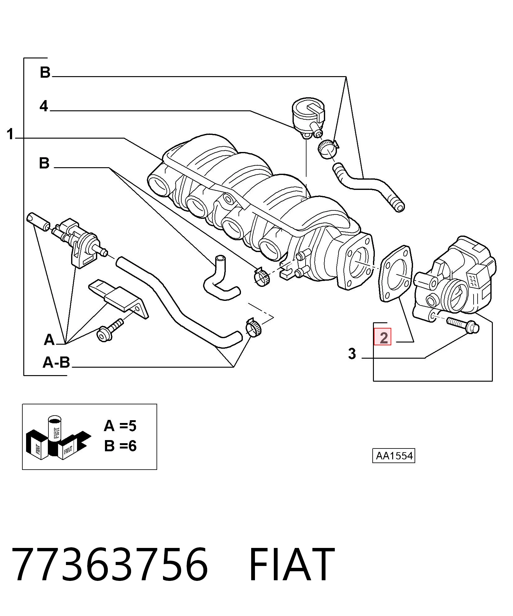 Vedante da válvula de borboleta para Citroen C4 UD