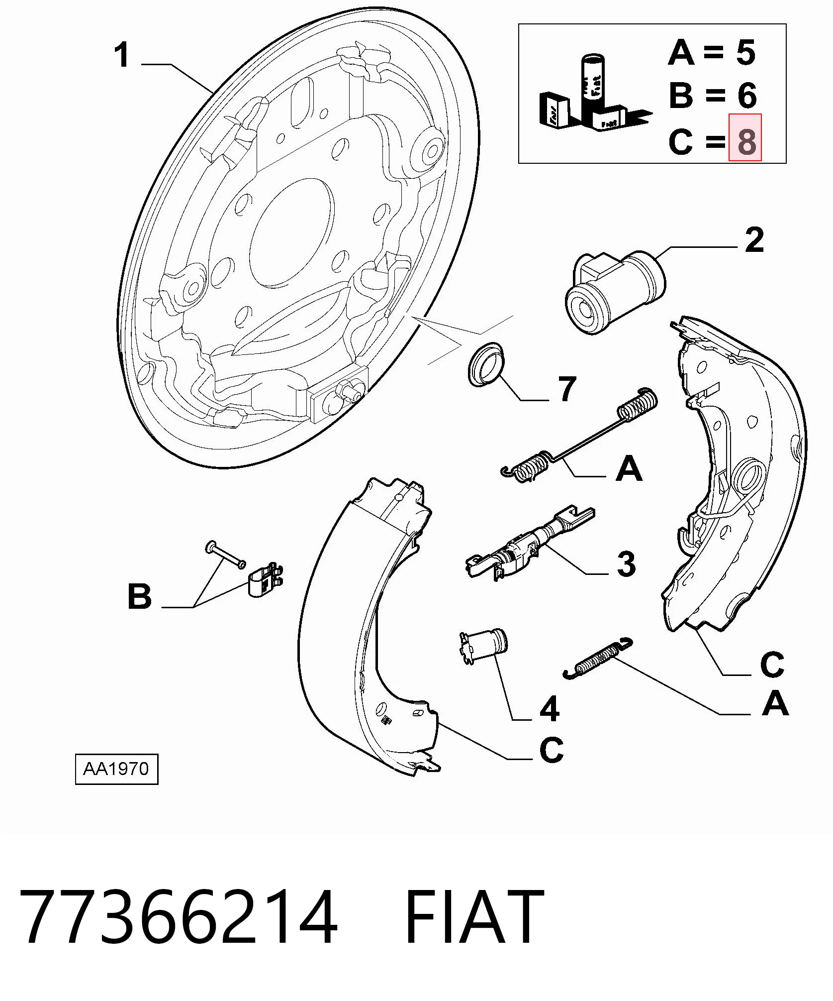 77366214 Fiat/Alfa/Lancia
