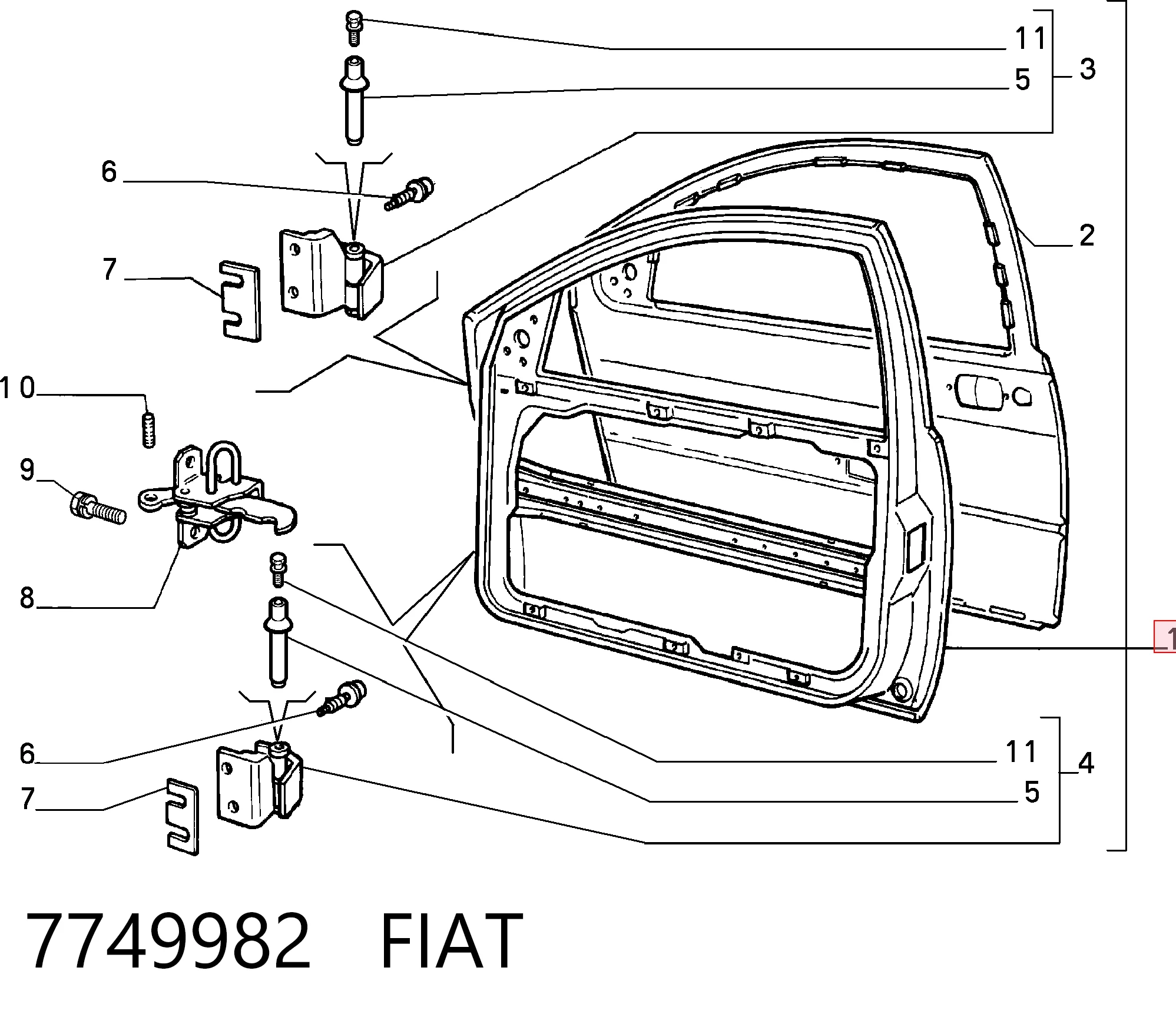 7749982 Fiat/Alfa/Lancia