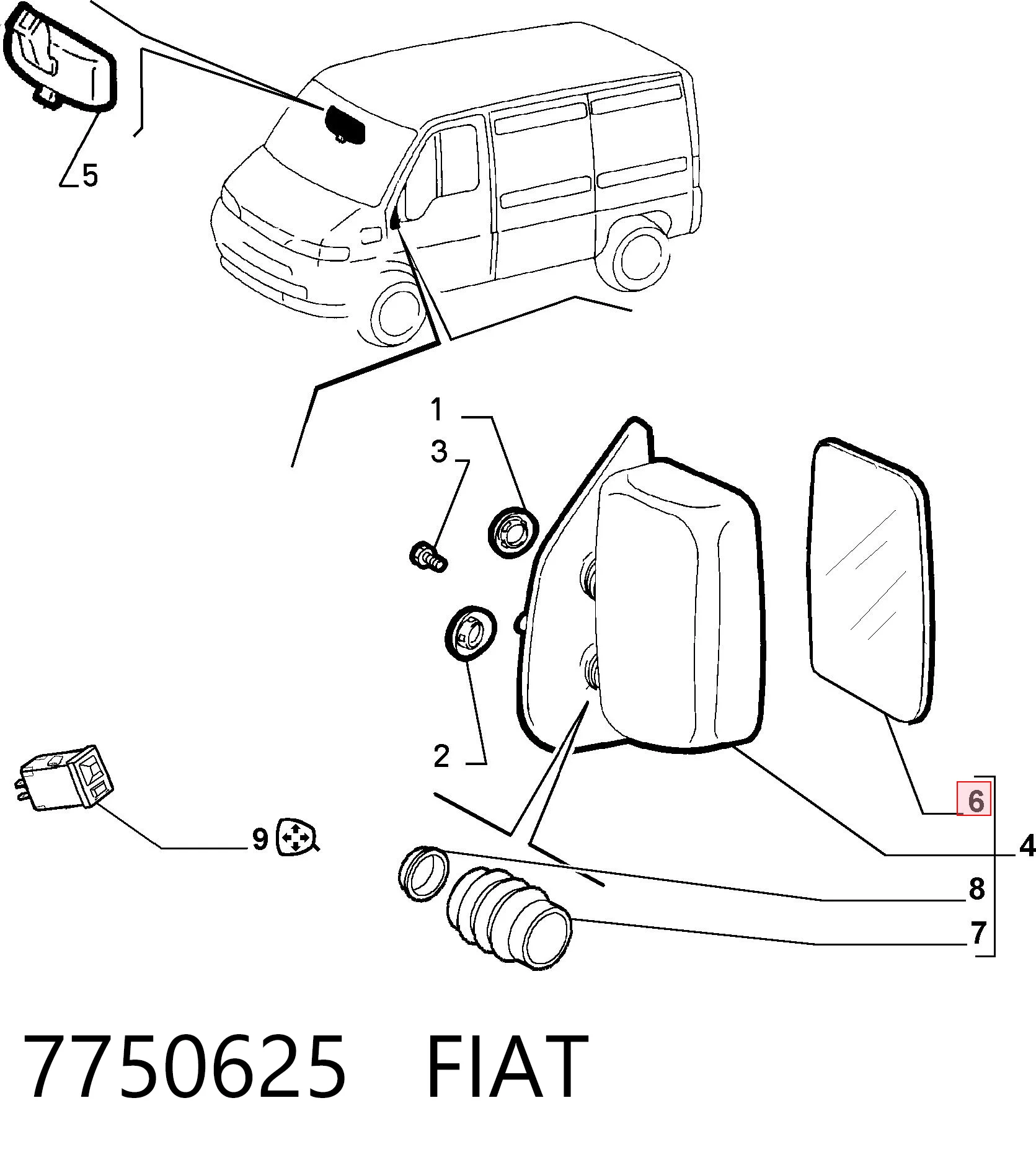 7750625 Fiat/Alfa/Lancia