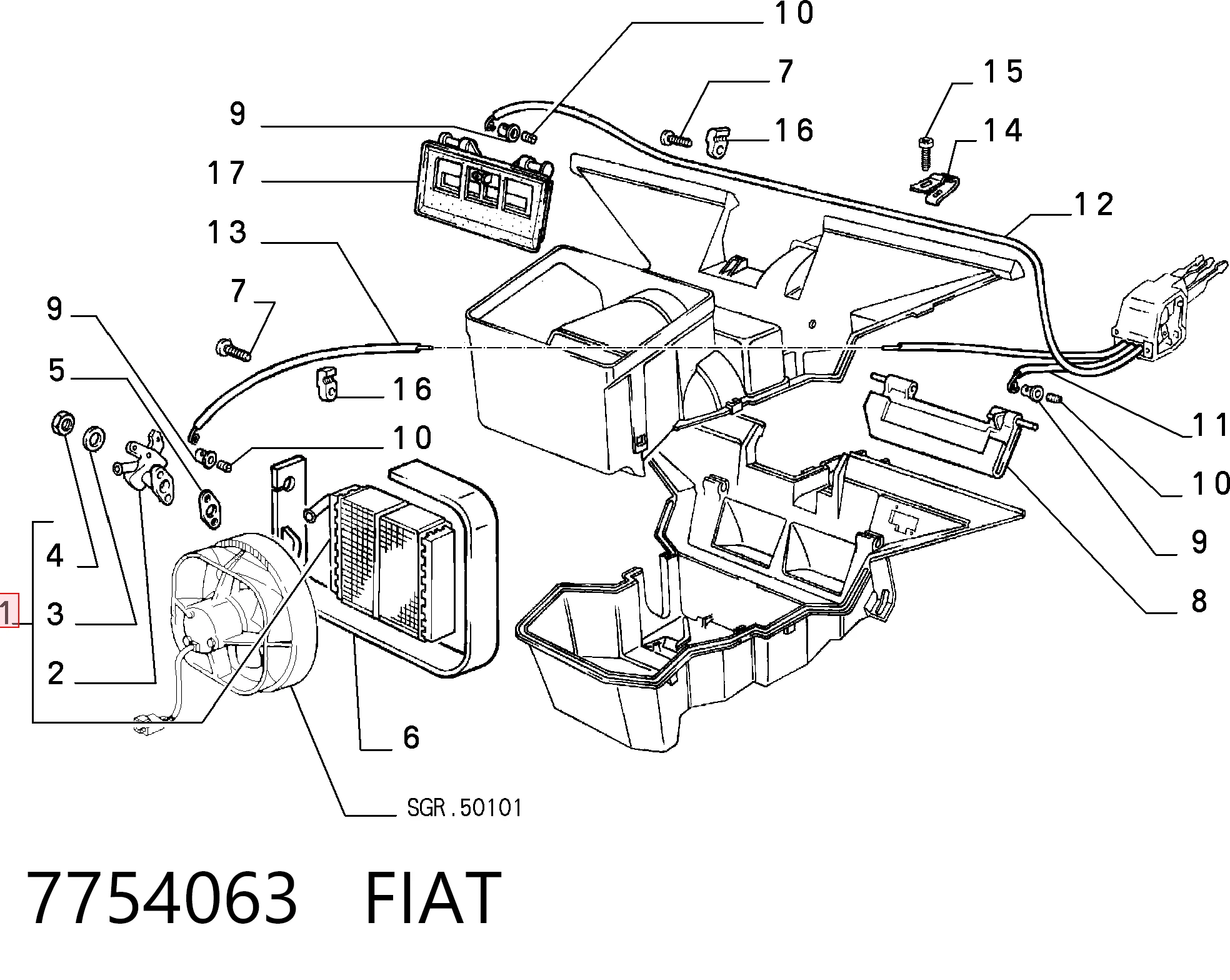 7754063 Fiat/Alfa/Lancia