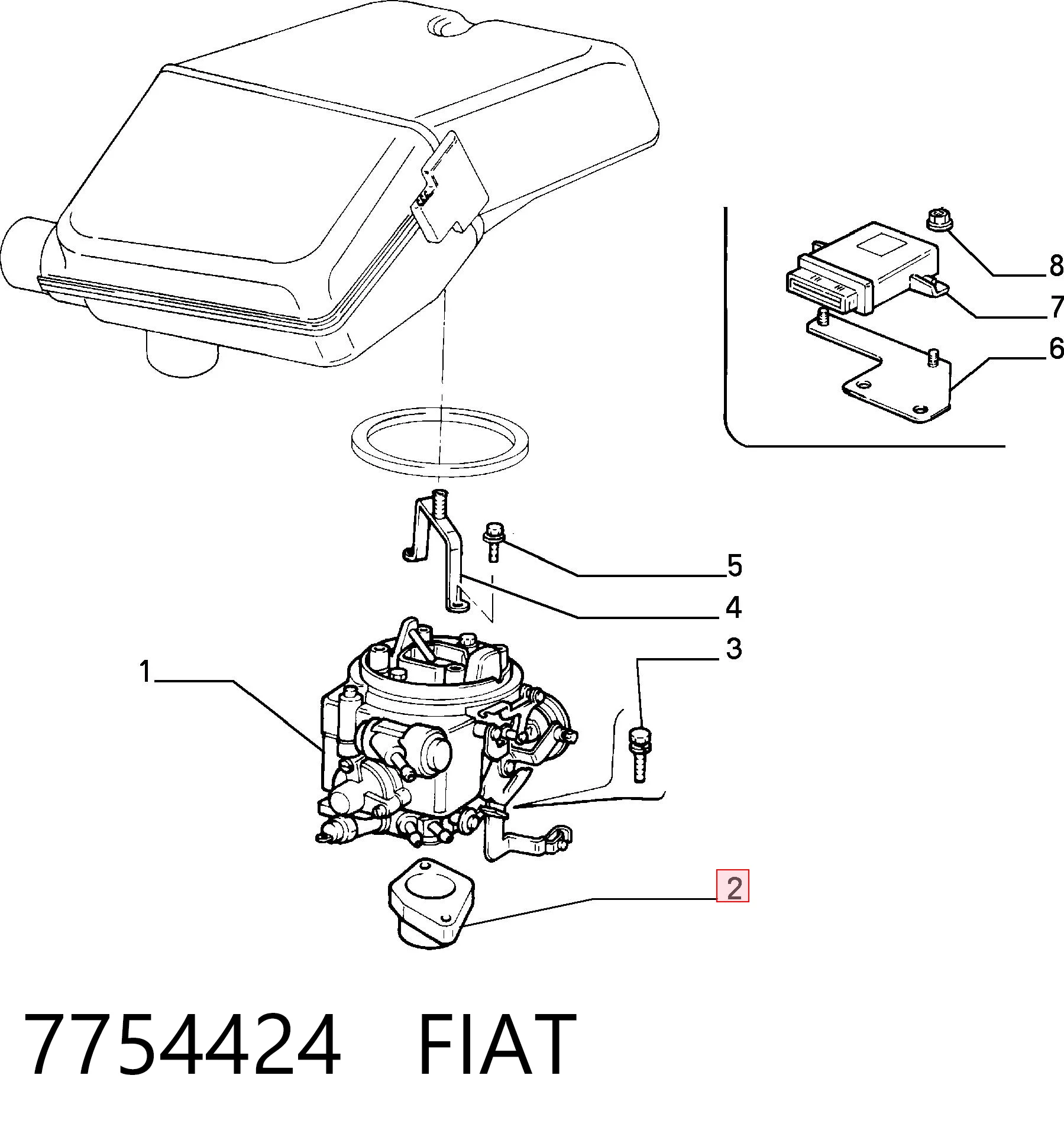 7754424 Fiat/Alfa/Lancia