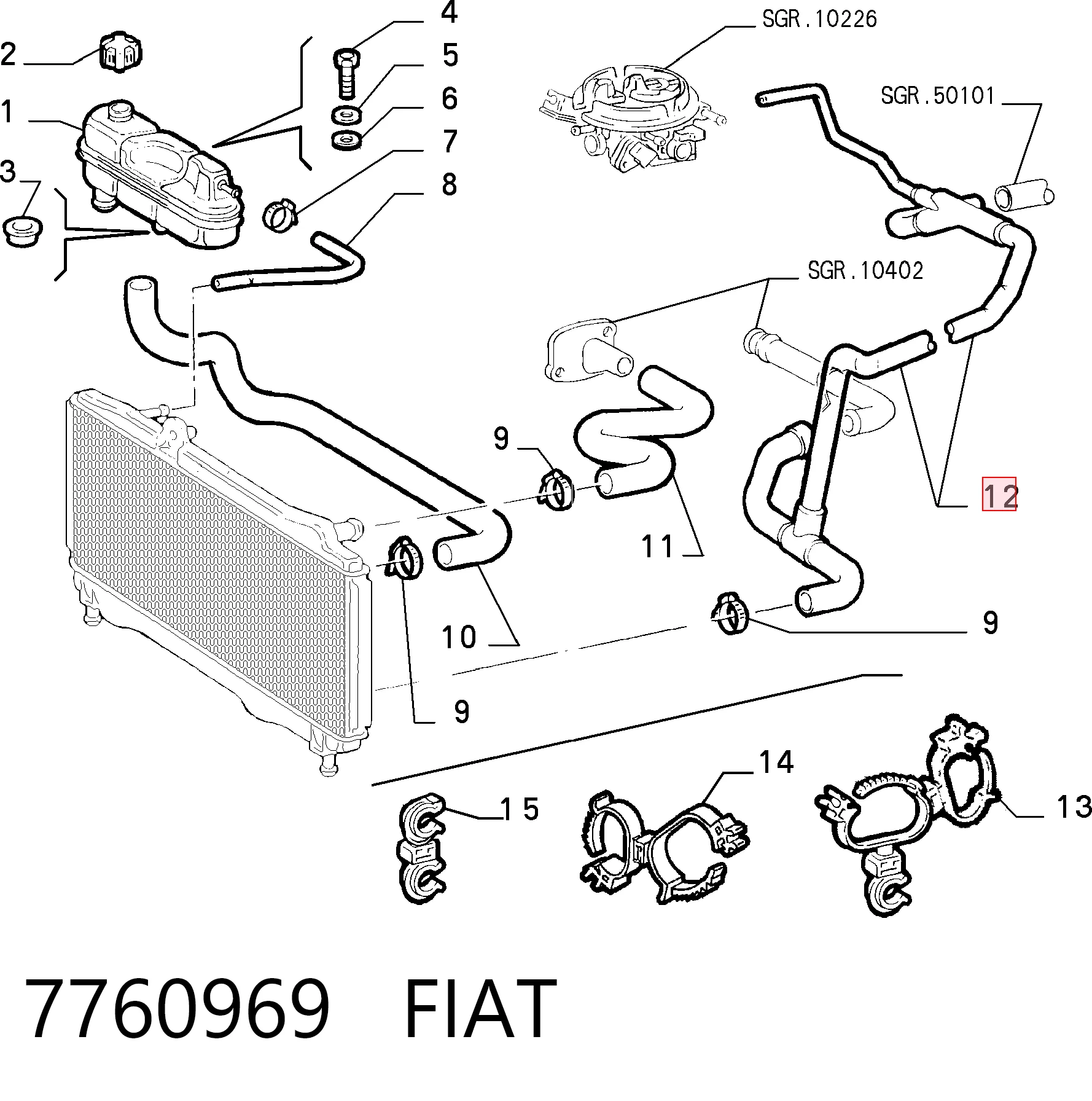 7760969 Fiat/Alfa/Lancia