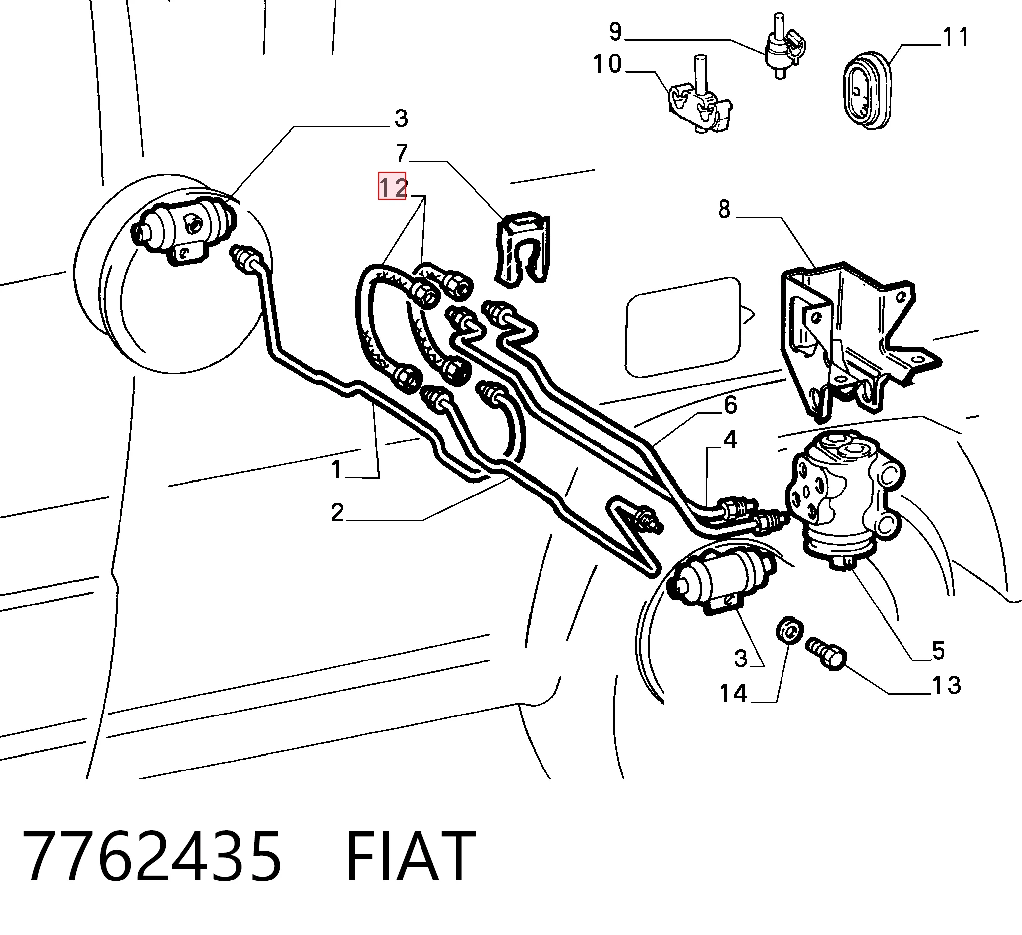 7762435 Fiat/Alfa/Lancia
