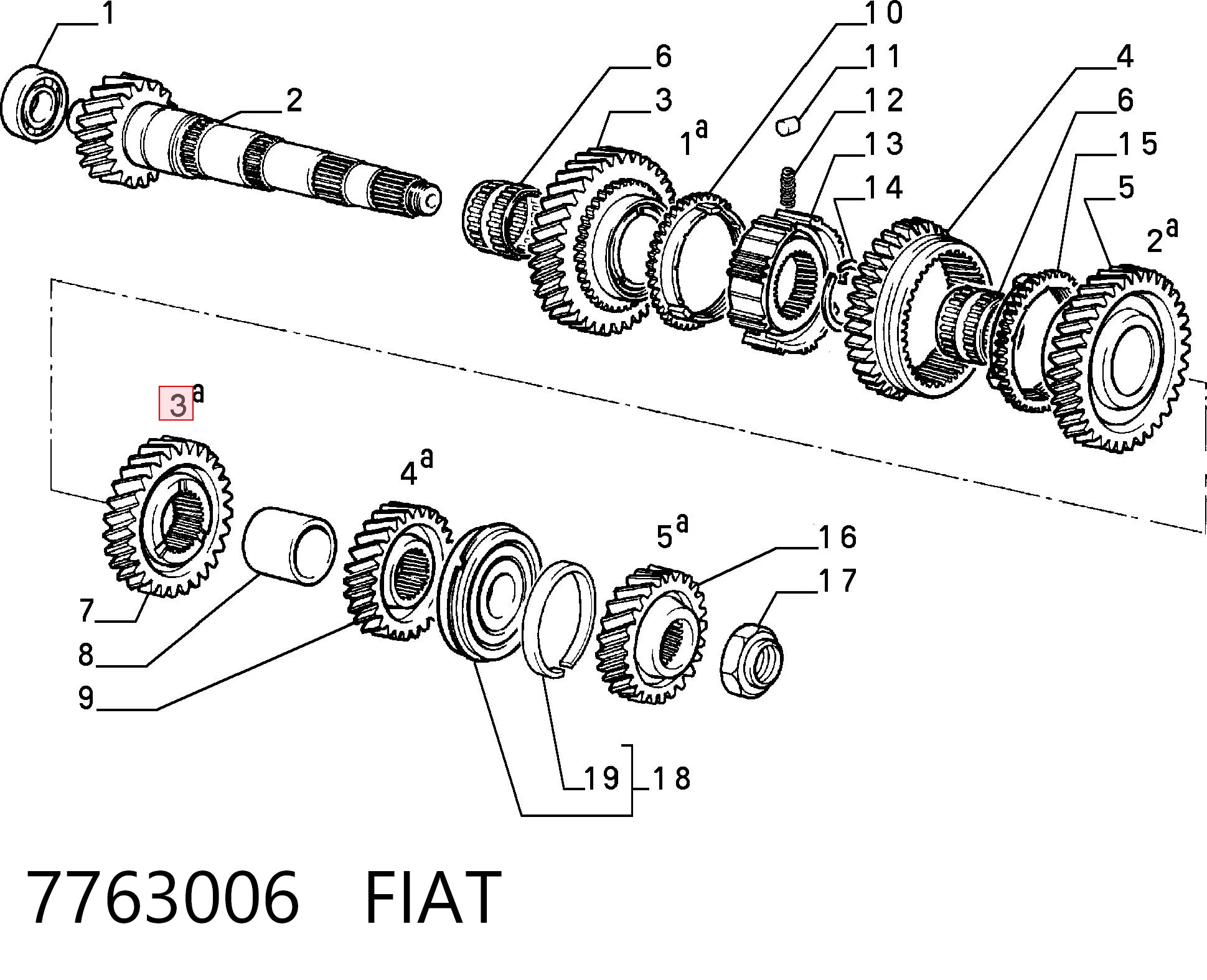 7763006 Fiat/Alfa/Lancia