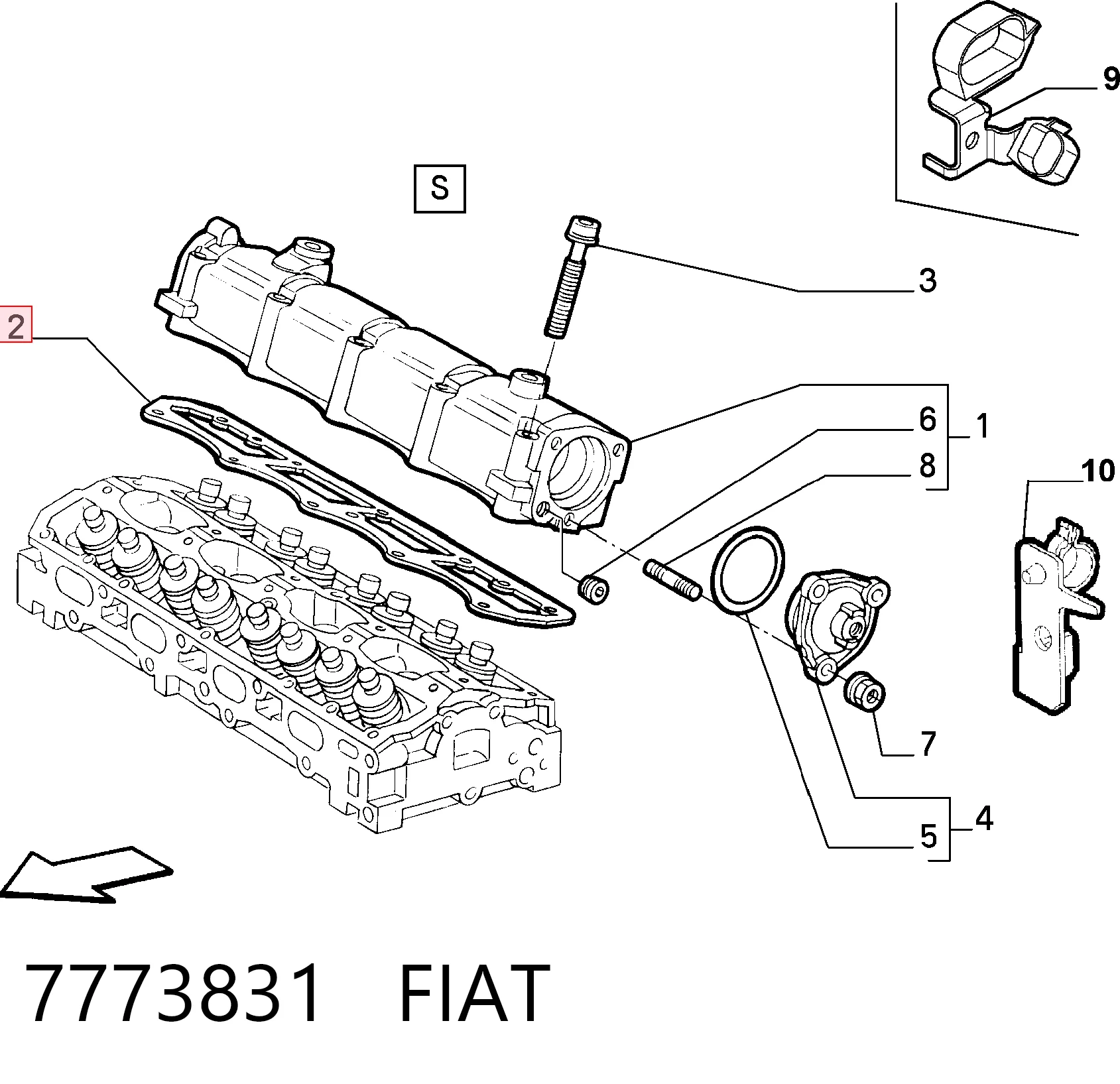 7773831 Fiat/Alfa/Lancia