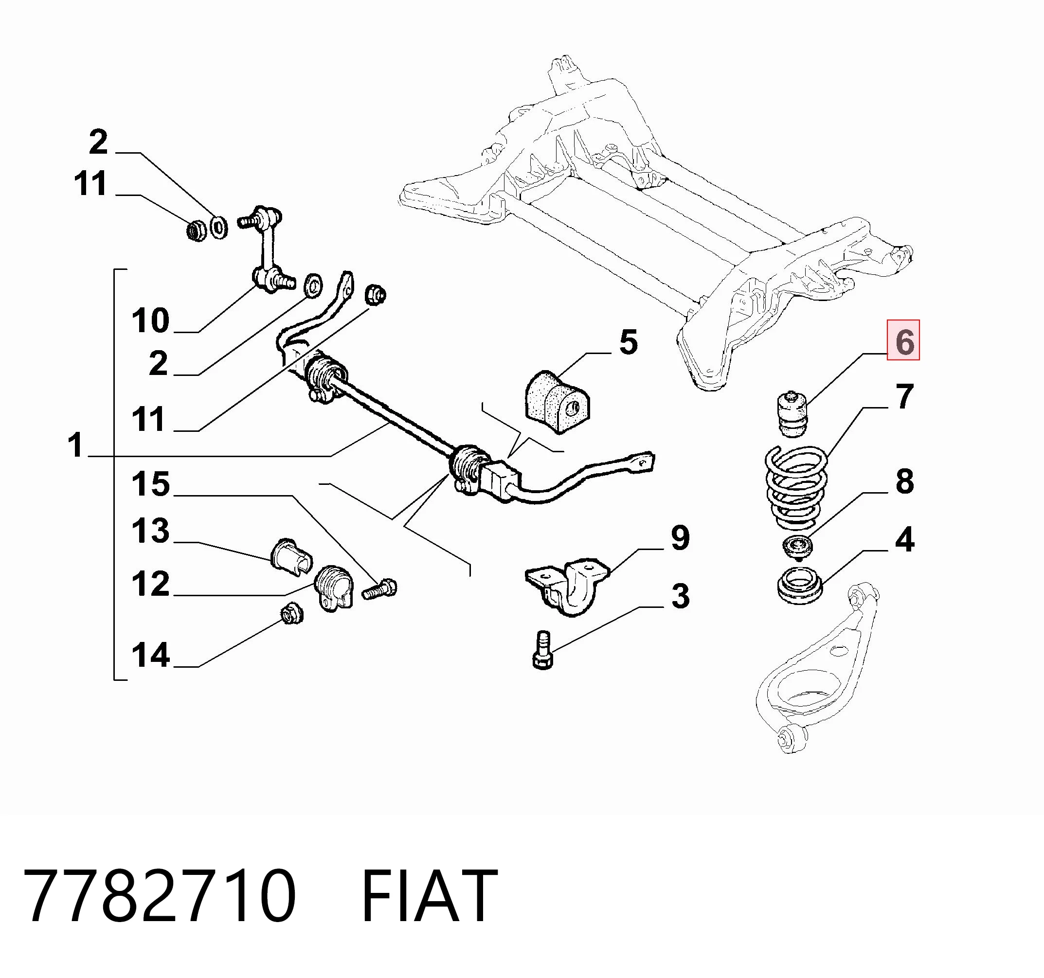 7782710 Fiat/Alfa/Lancia