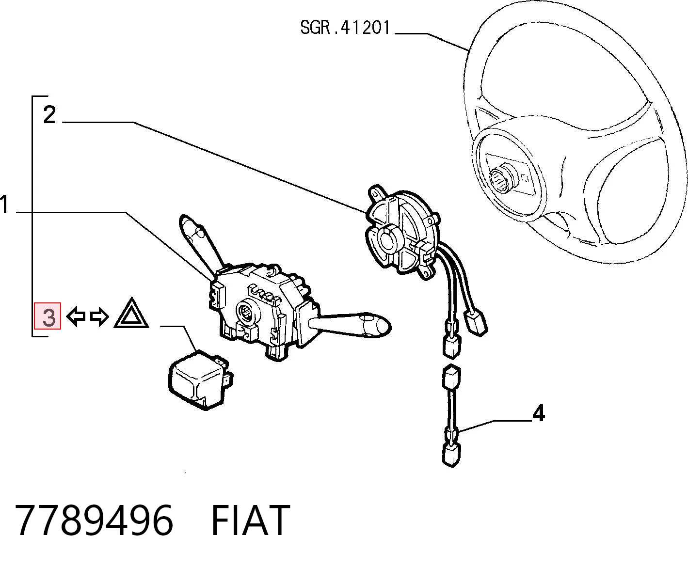 7789496 Fiat/Alfa/Lancia