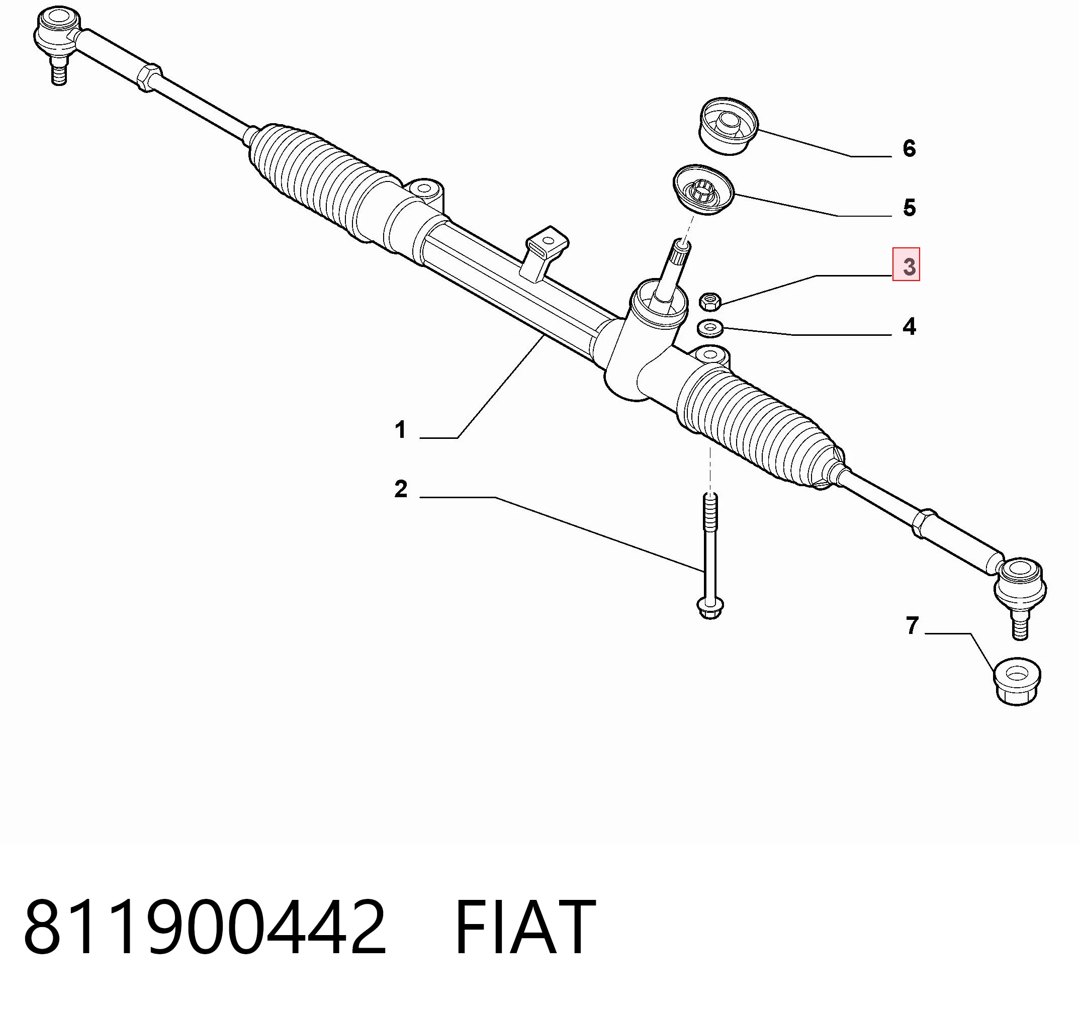13241765 Peugeot/Citroen Parafuso de fixação do braço oscilante inferior traseiro, interno