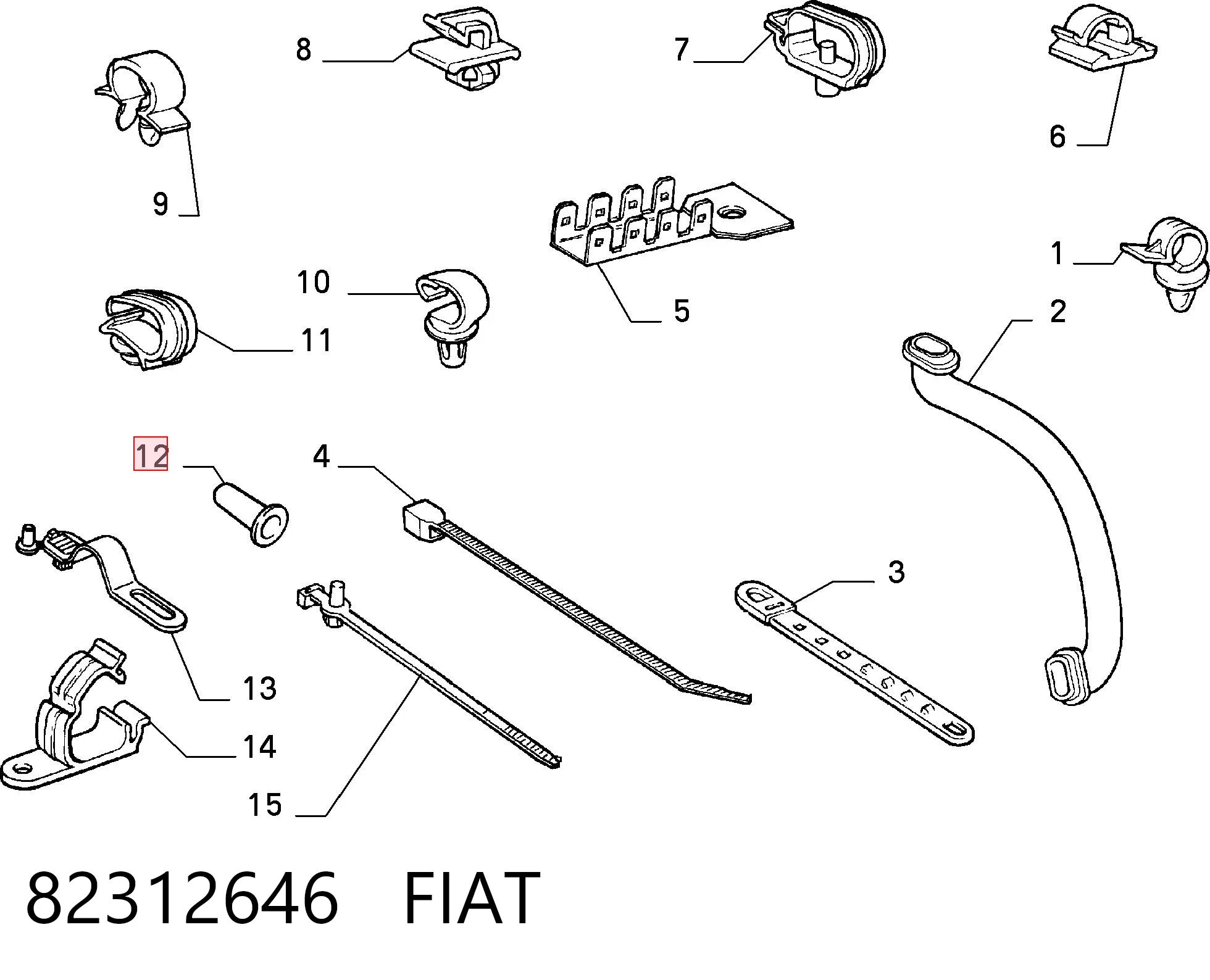 82312646 Fiat/Alfa/Lancia