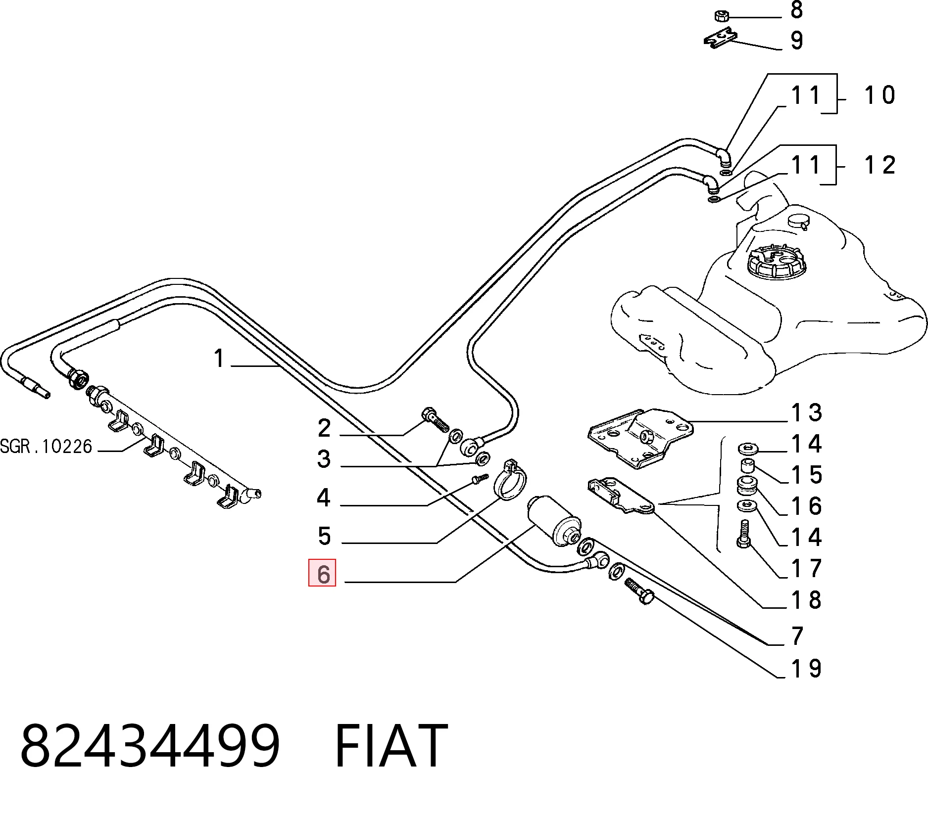 82434499 Fiat/Alfa/Lancia