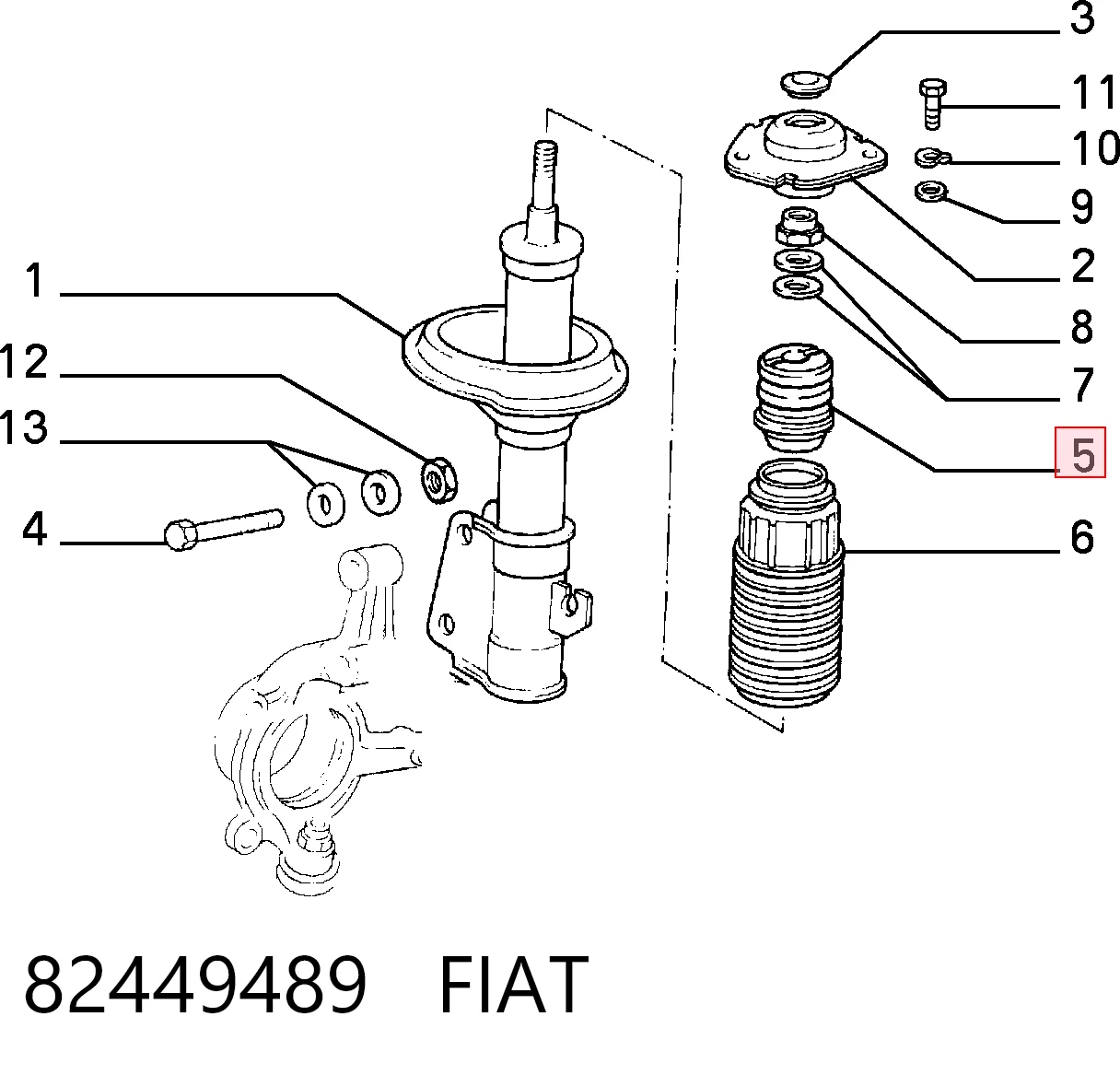 82449489 Fiat/Alfa/Lancia