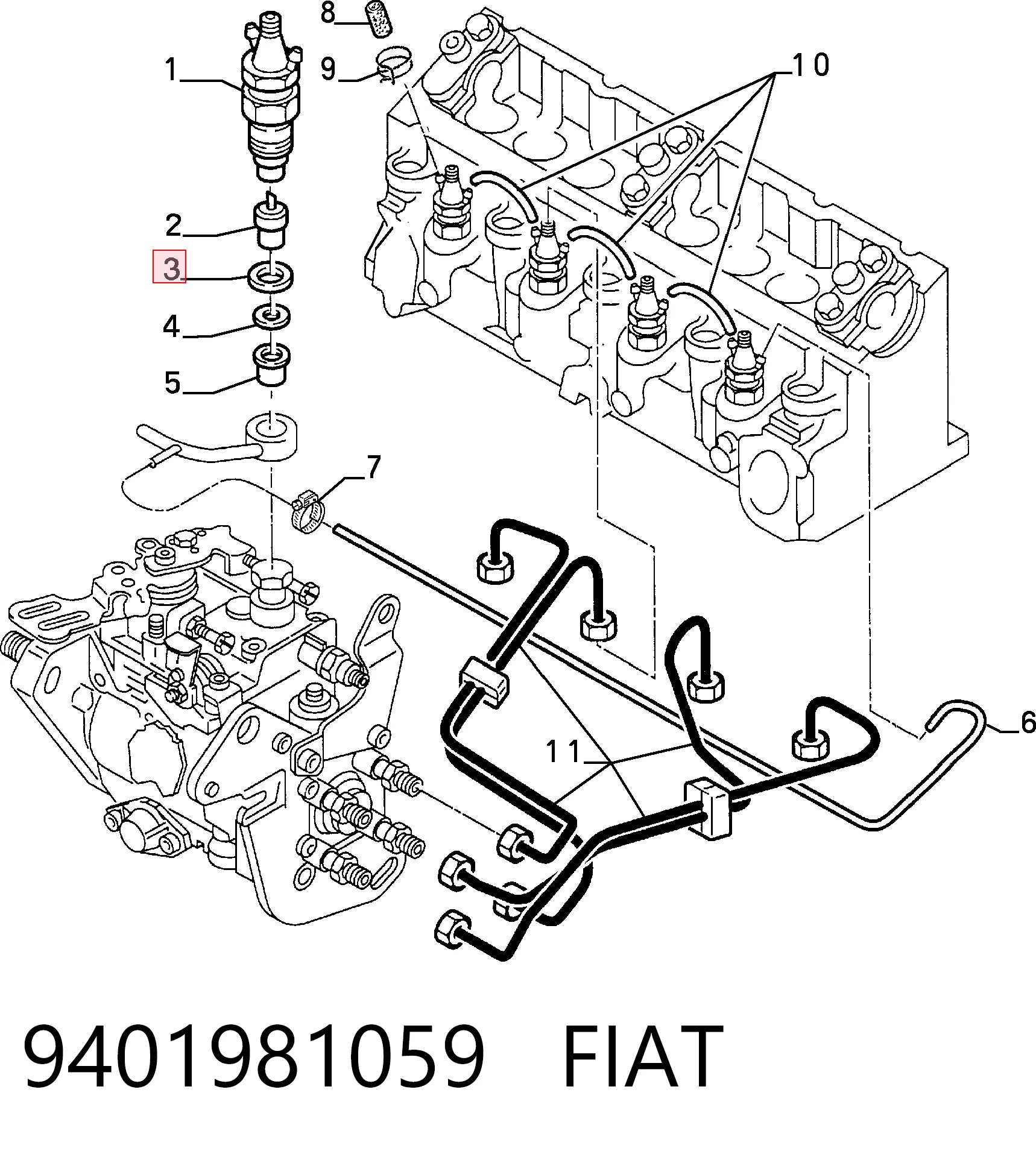 9401981059 Fiat/Alfa/Lancia