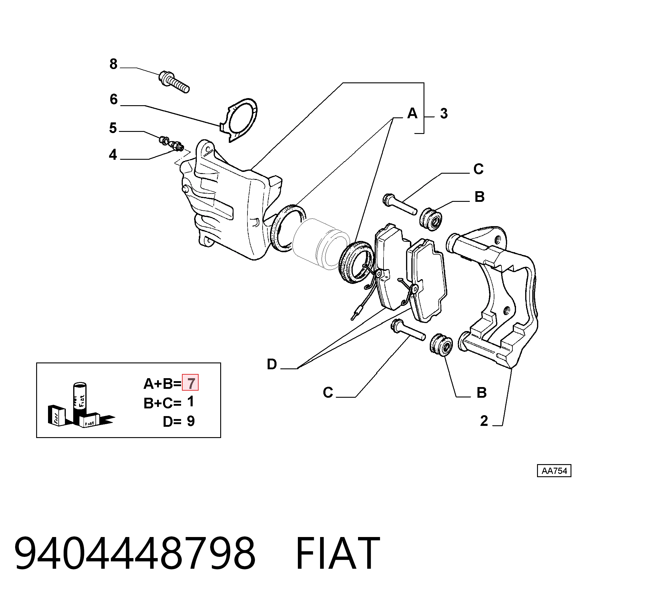  A  hatchback (2004-2012) original desde 4,81 €