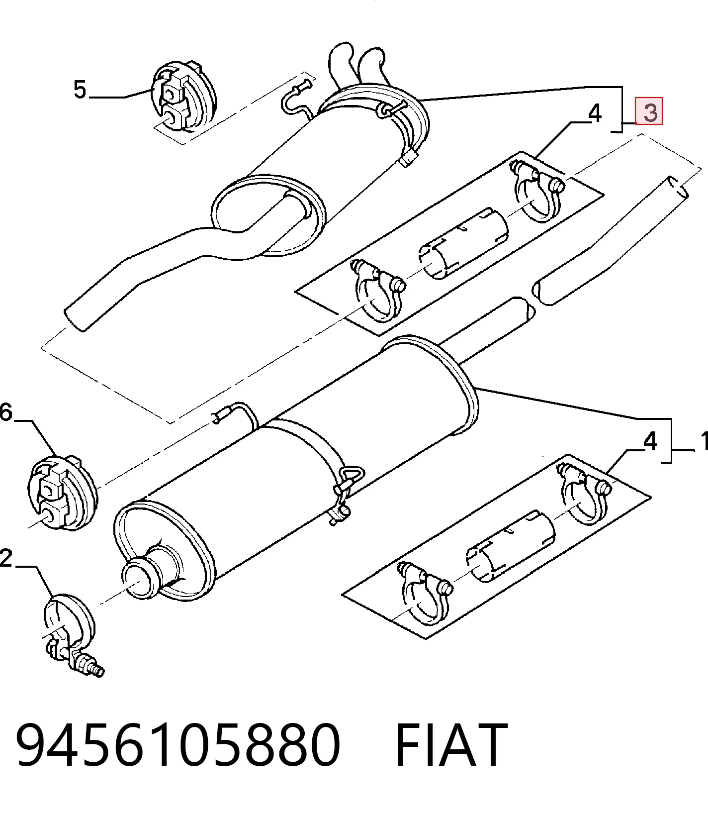 9456105880 Fiat/Alfa/Lancia