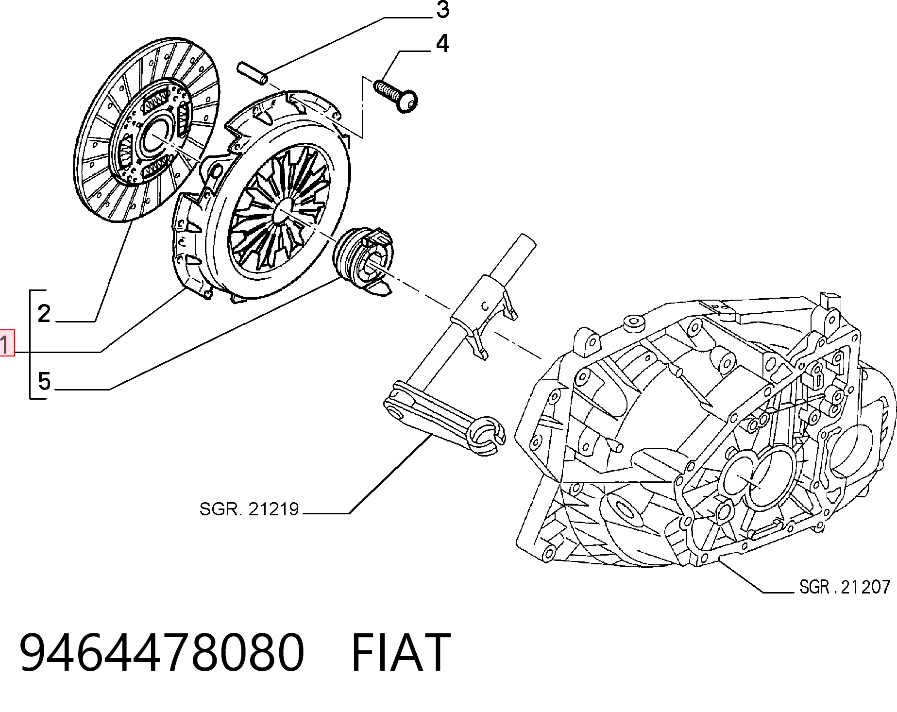 9464478080 Fiat/Alfa/Lancia