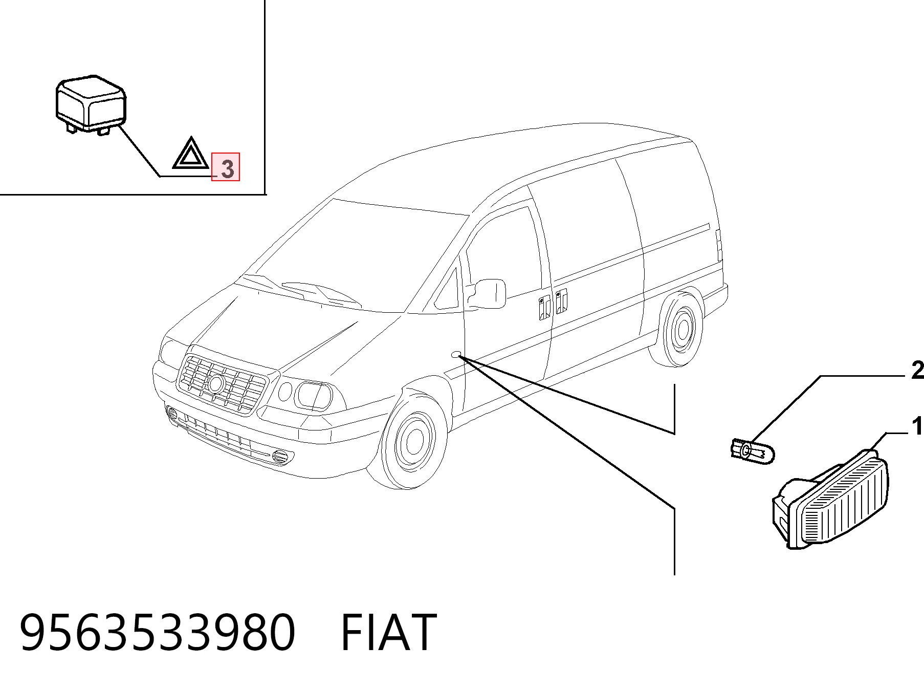 Relê de pisca-pisca para SsangYong Rexton I RJ