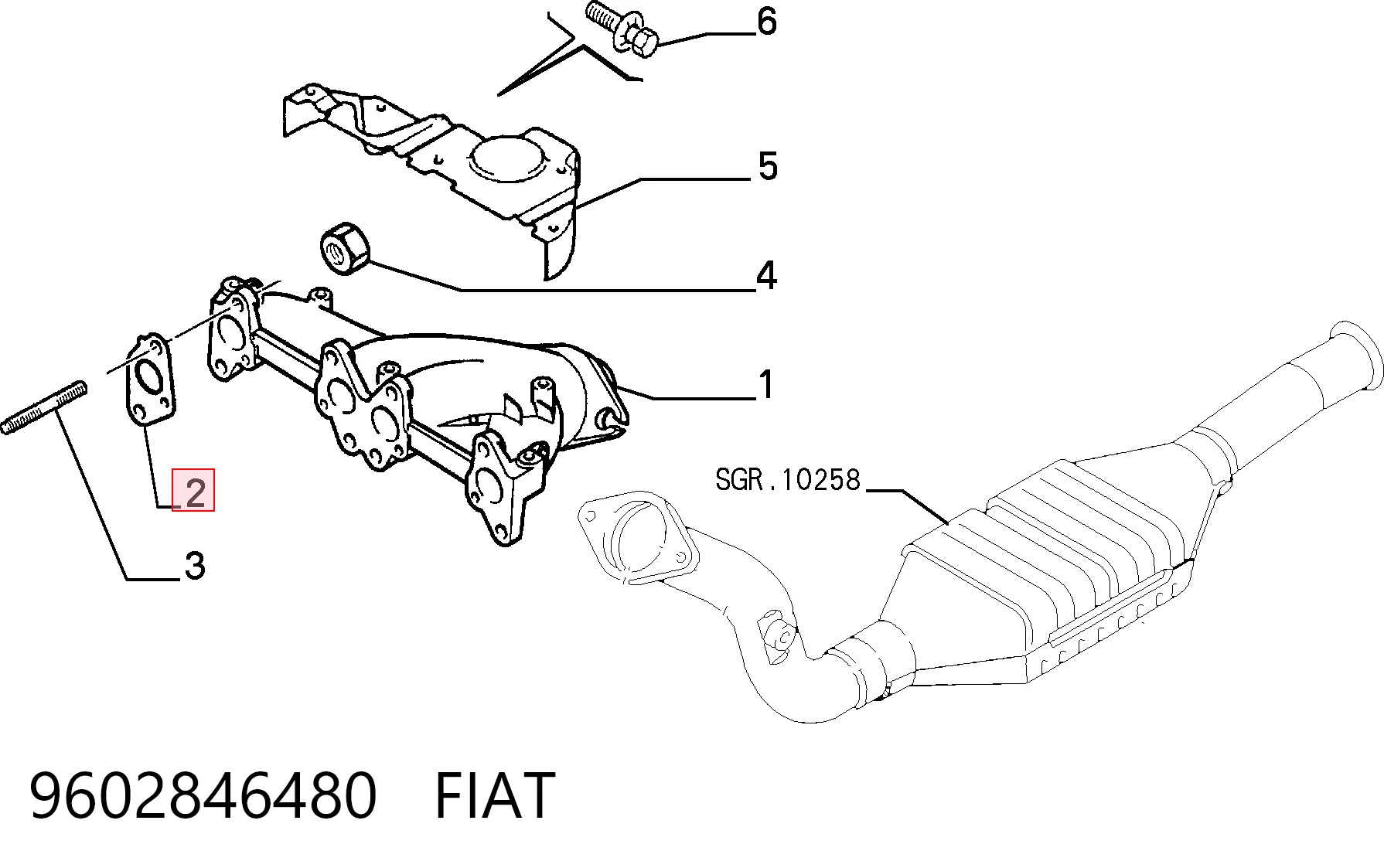 9602846480 Fiat/Alfa/Lancia
