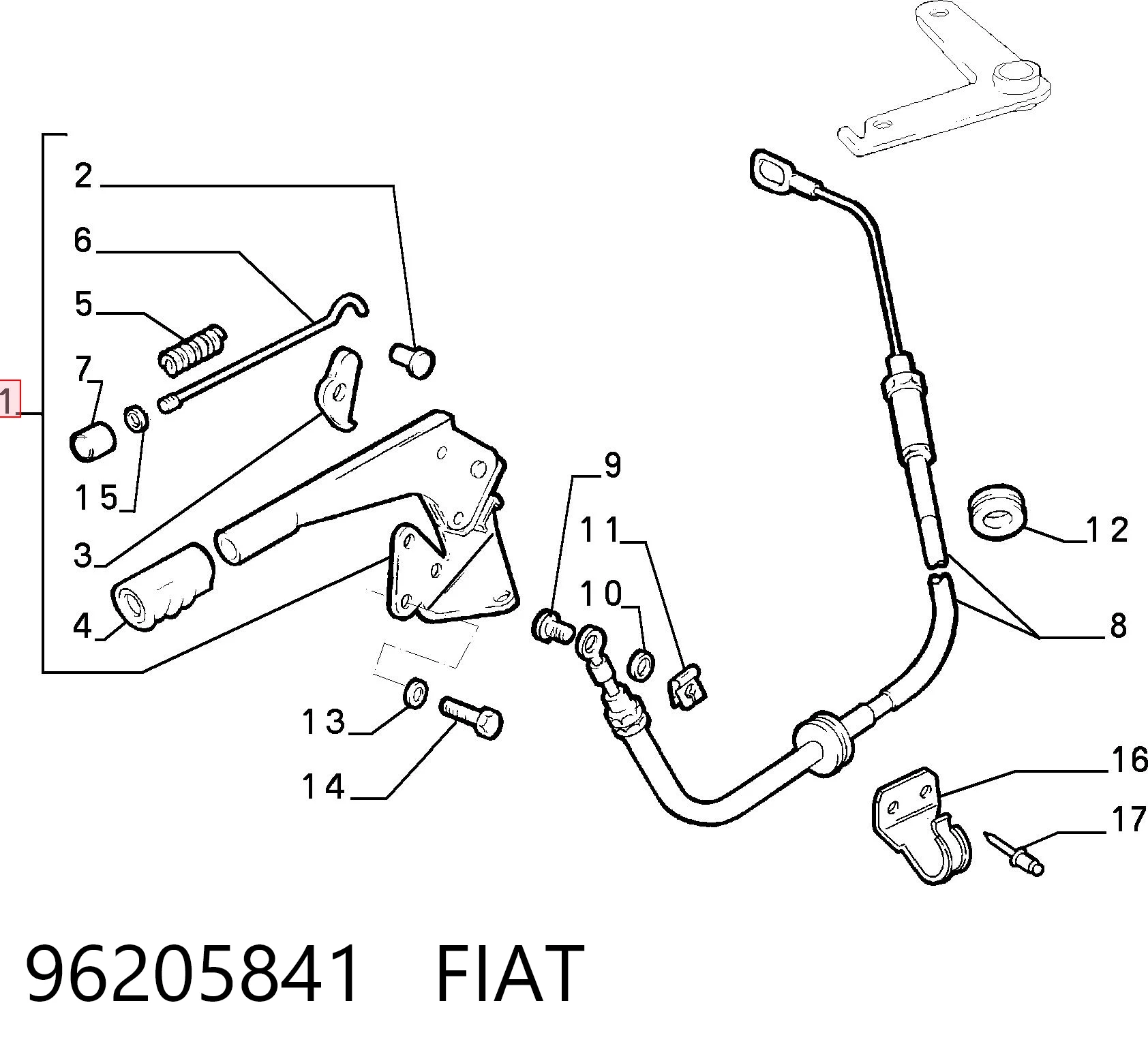 96205841 Fiat/Alfa/Lancia