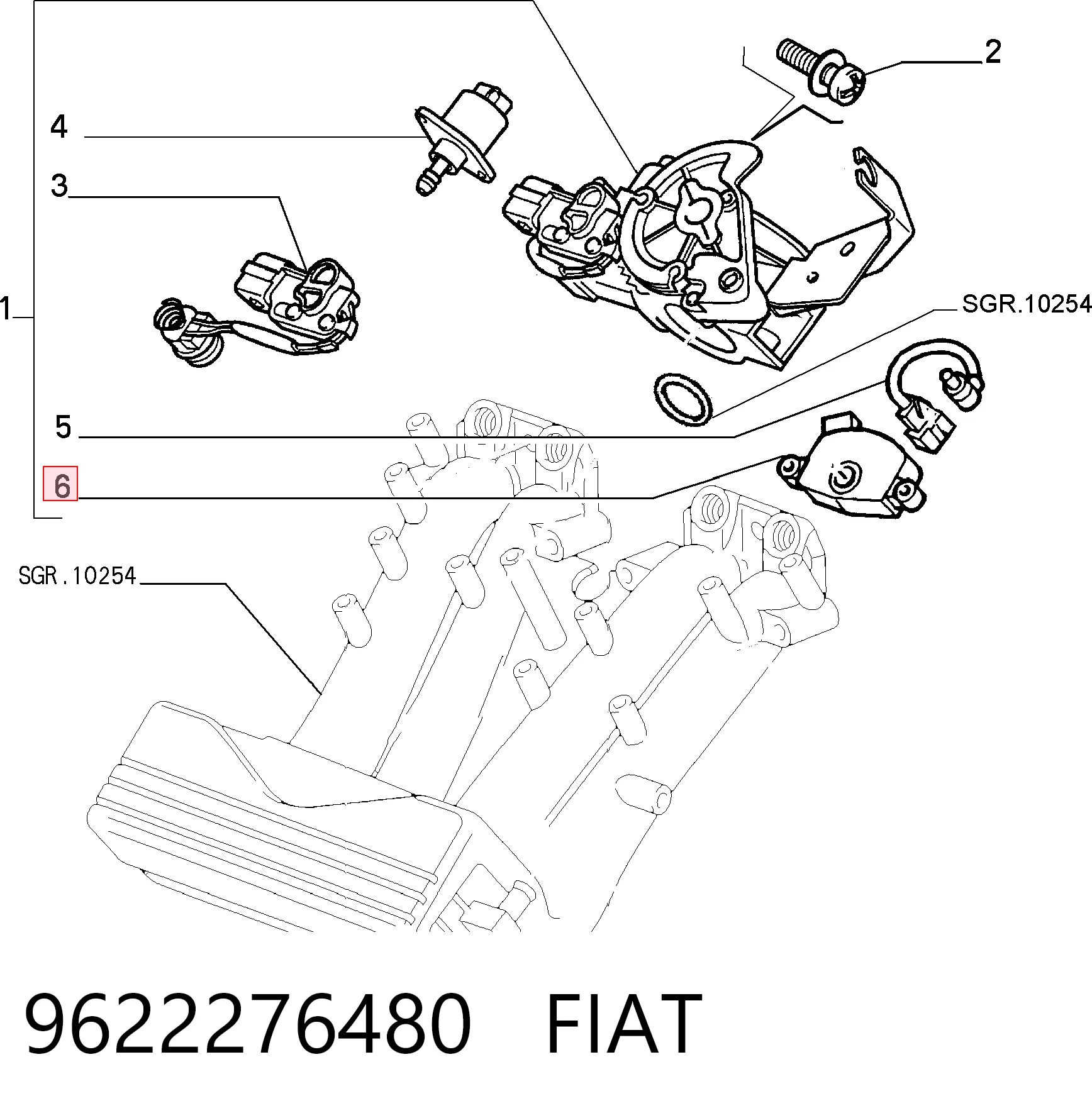 9622276480 Fiat/Alfa/Lancia