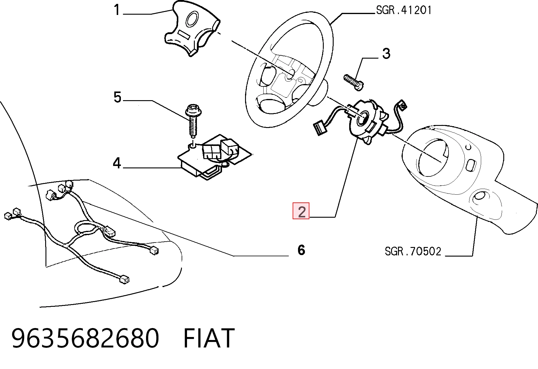 9635682680 Fiat/Alfa/Lancia