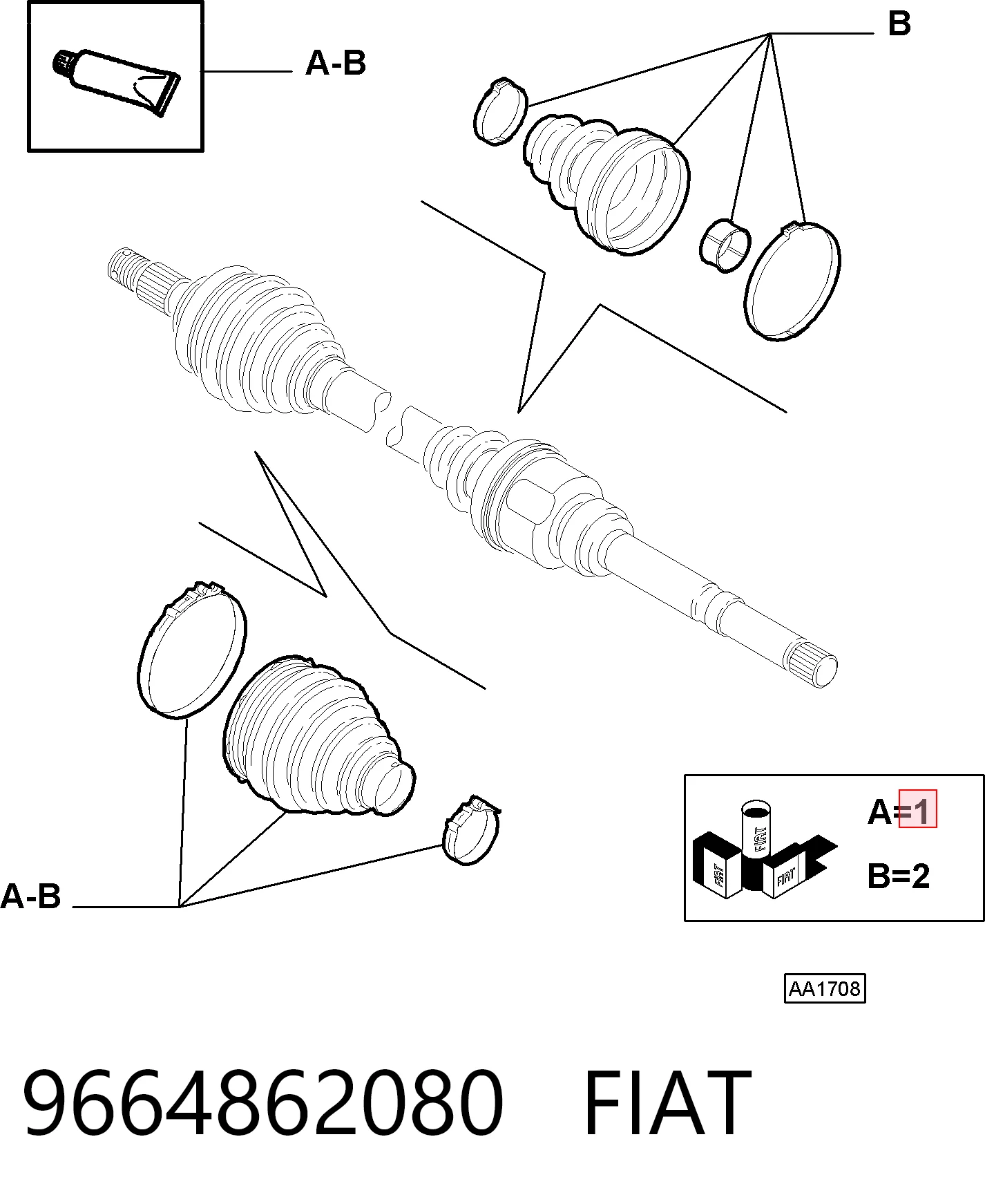 9664862080 Fiat/Alfa/Lancia