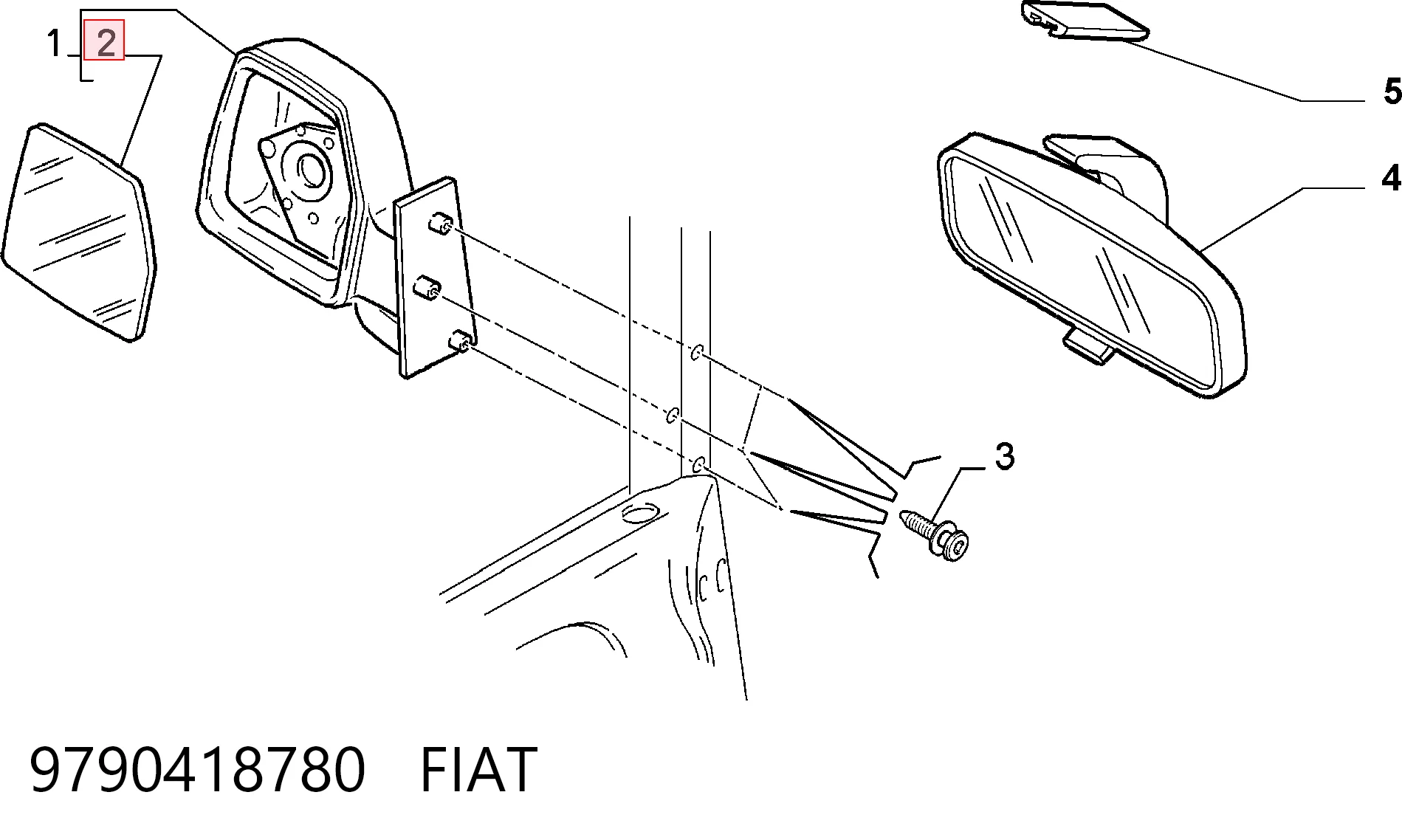 9790418780 Fiat/Alfa/Lancia
