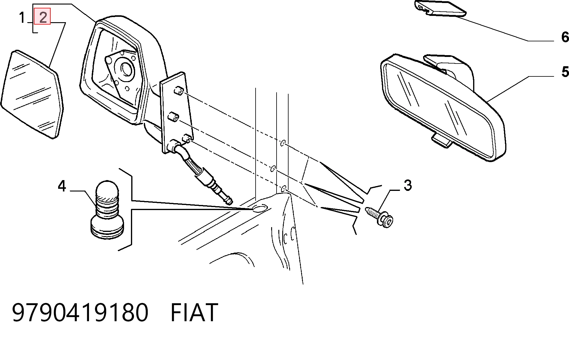 9790419180 Fiat/Alfa/Lancia