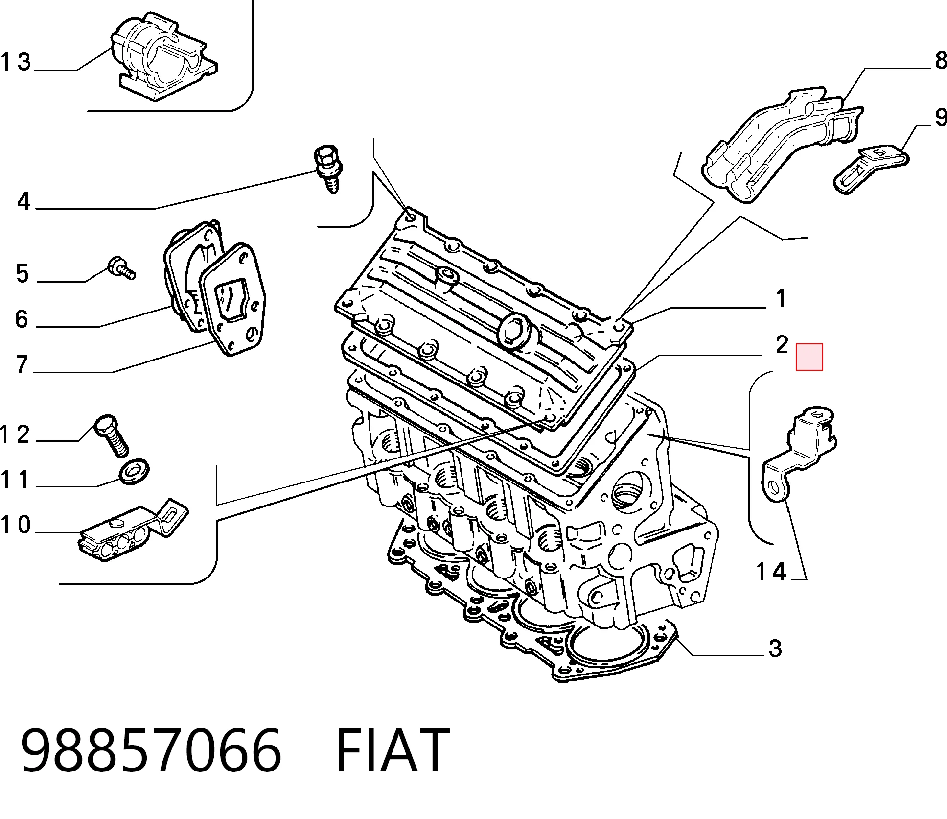 Tampa de válvulas Fiat Fiorino  146 Uno ao melhor preço