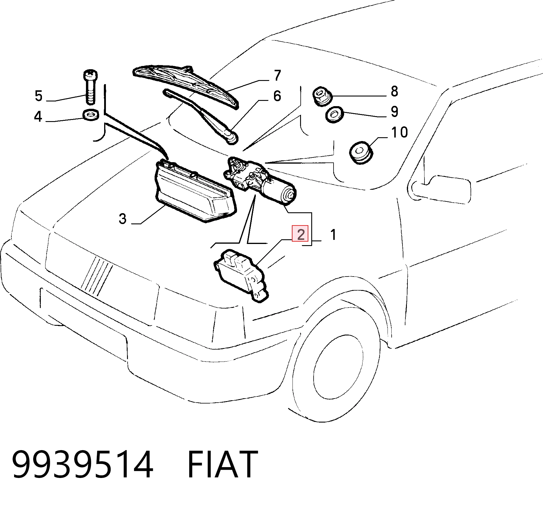 9939514 Fiat/Alfa/Lancia