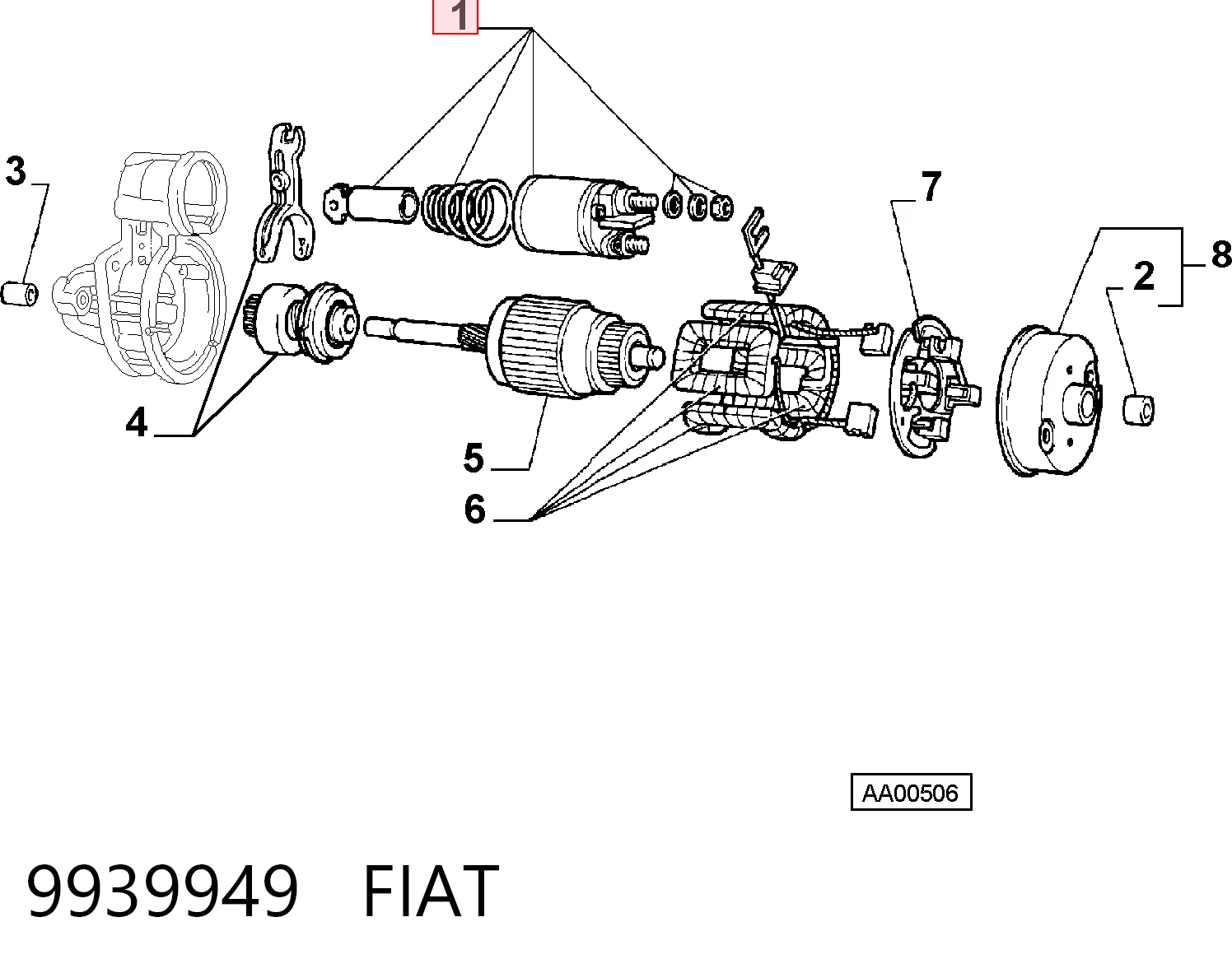 9939949 Fiat/Alfa/Lancia