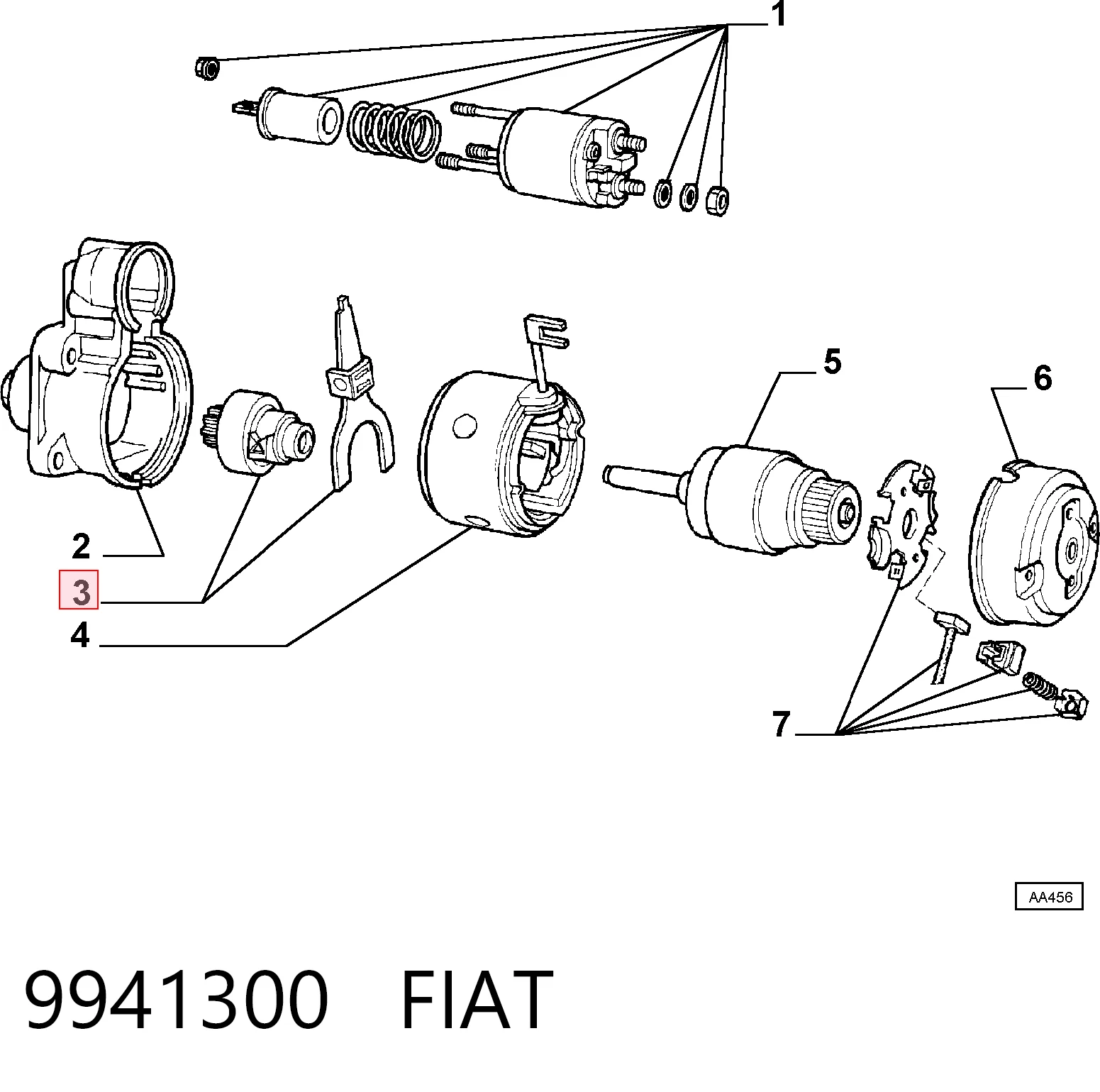 9941300 Fiat/Alfa/Lancia