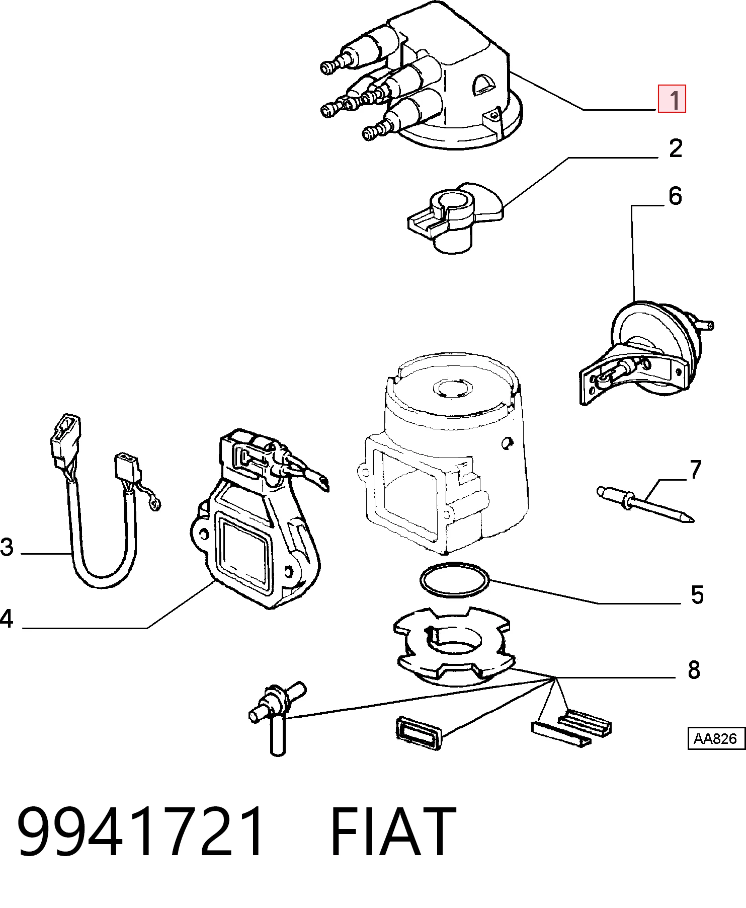 9941721 Fiat/Alfa/Lancia