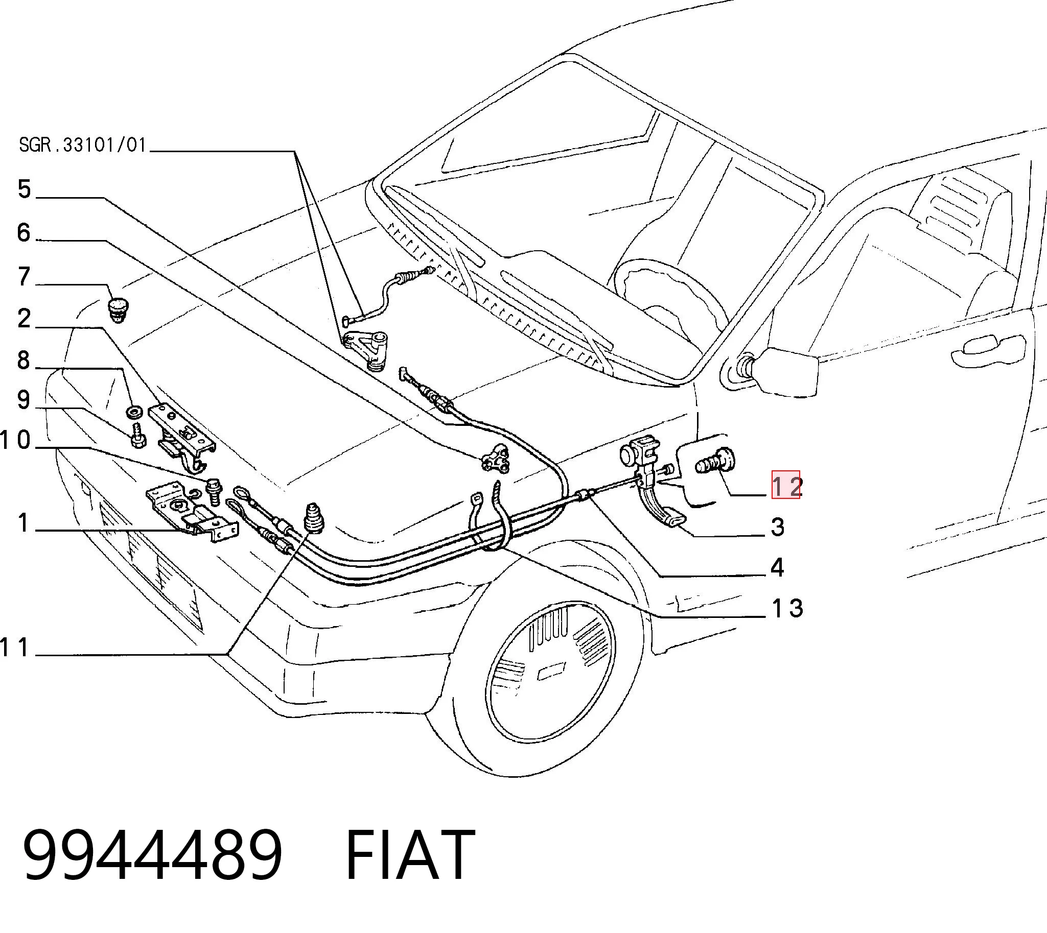 9944489 Fiat/Alfa/Lancia