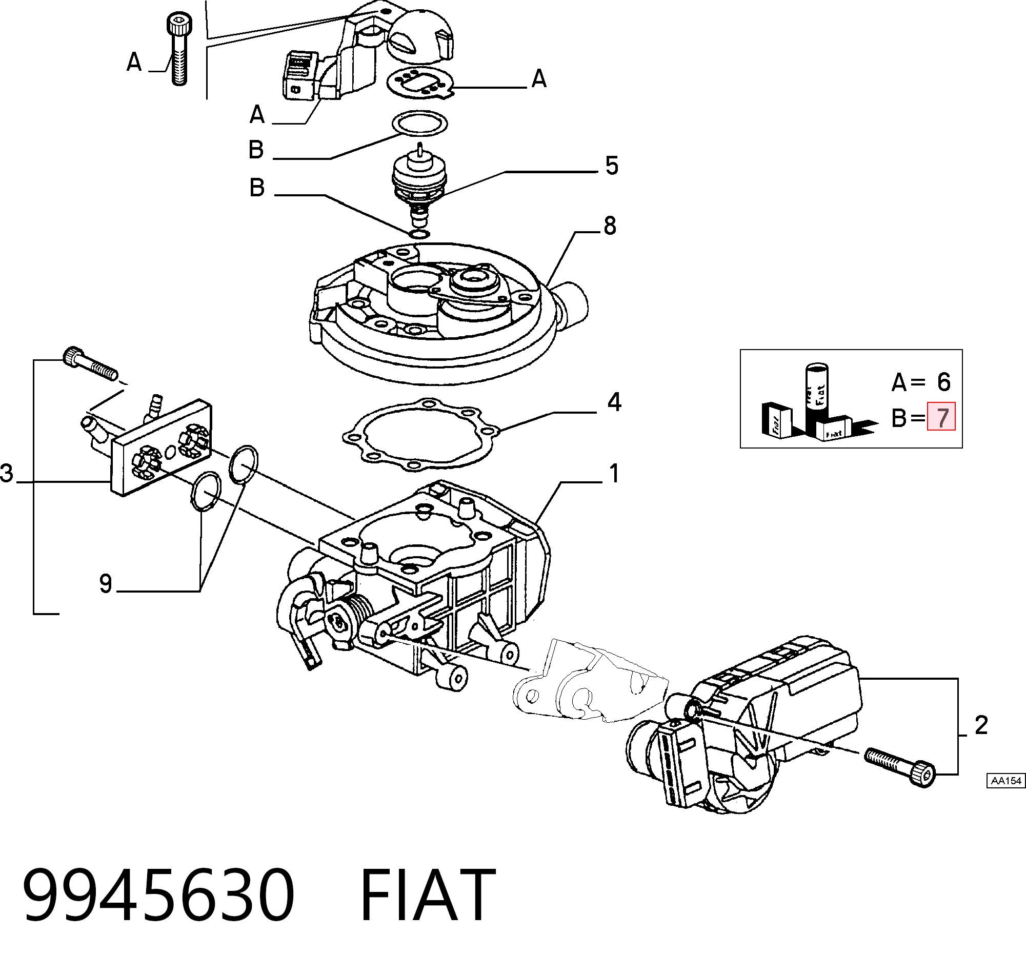 9945630 Fiat/Alfa/Lancia