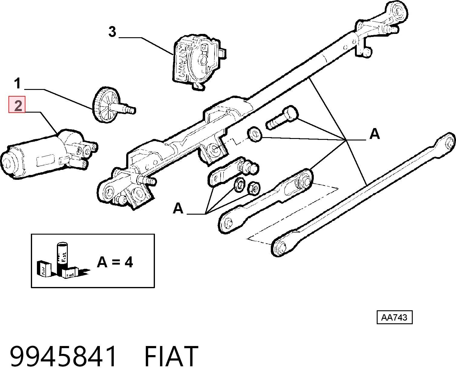 9945841 Fiat/Alfa/Lancia