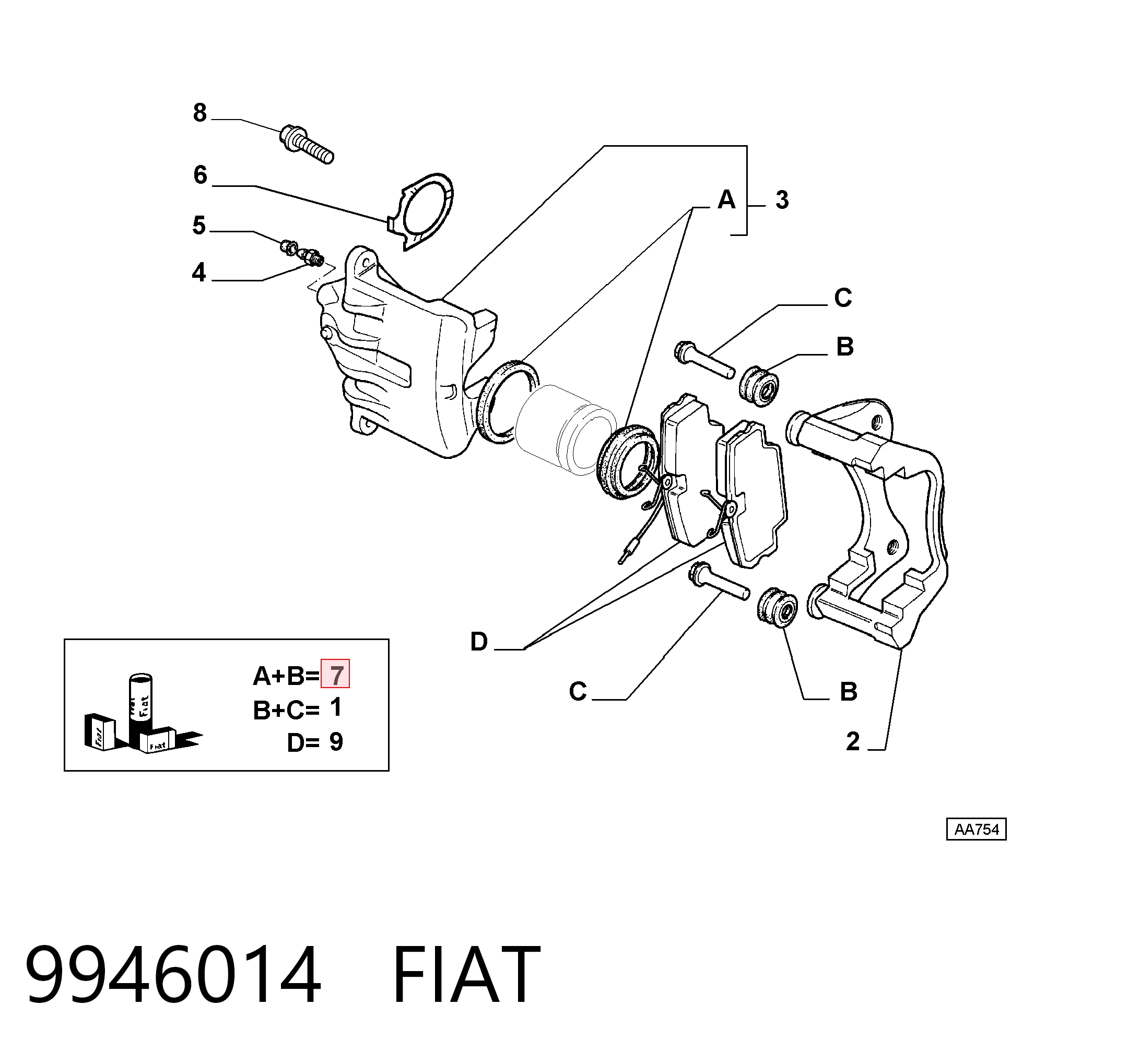 9946014 Fiat/Alfa/Lancia