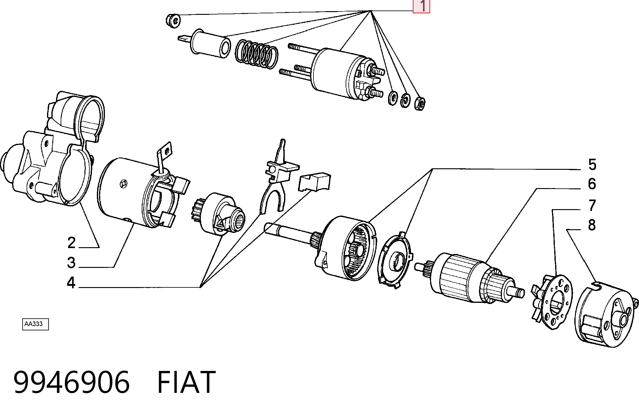 9946906 Fiat/Alfa/Lancia