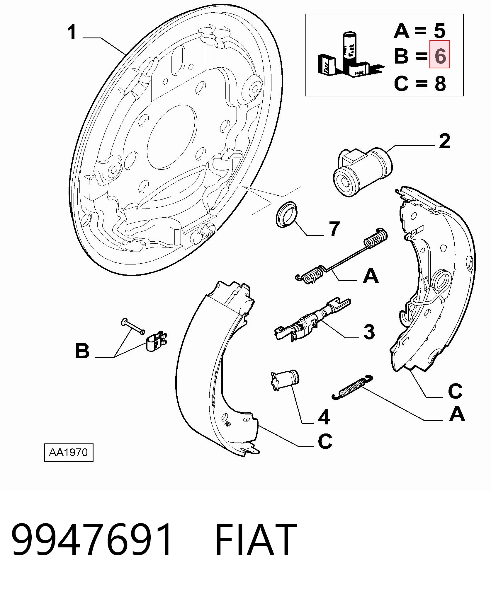 9947691 Fiat/Alfa/Lancia