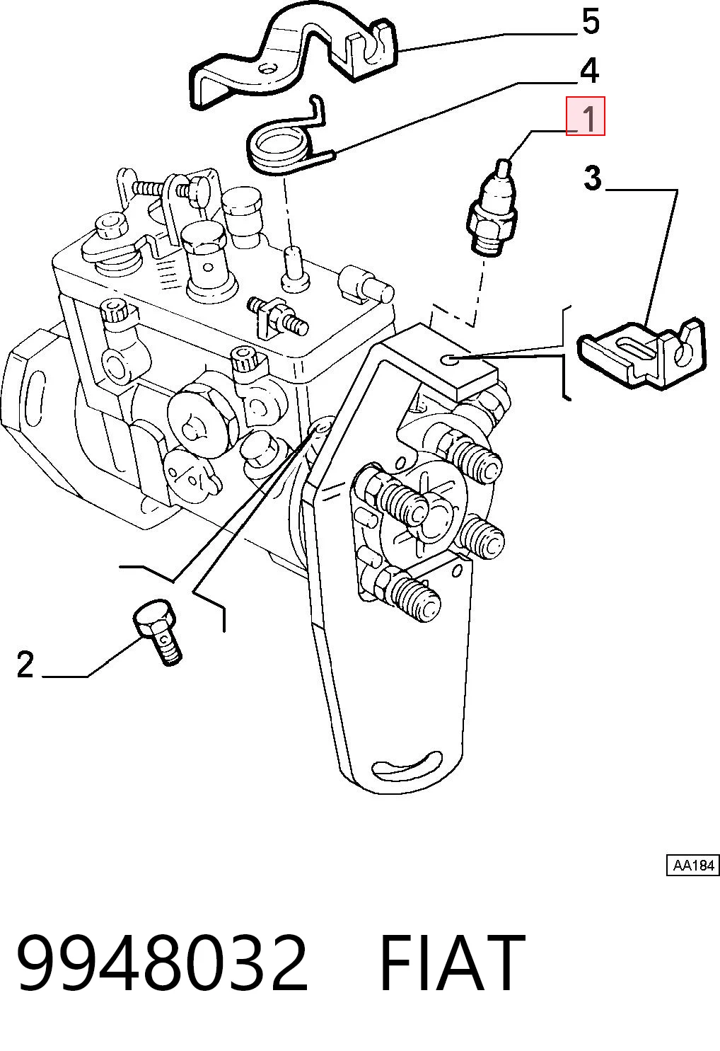 9948032 Fiat/Alfa/Lancia