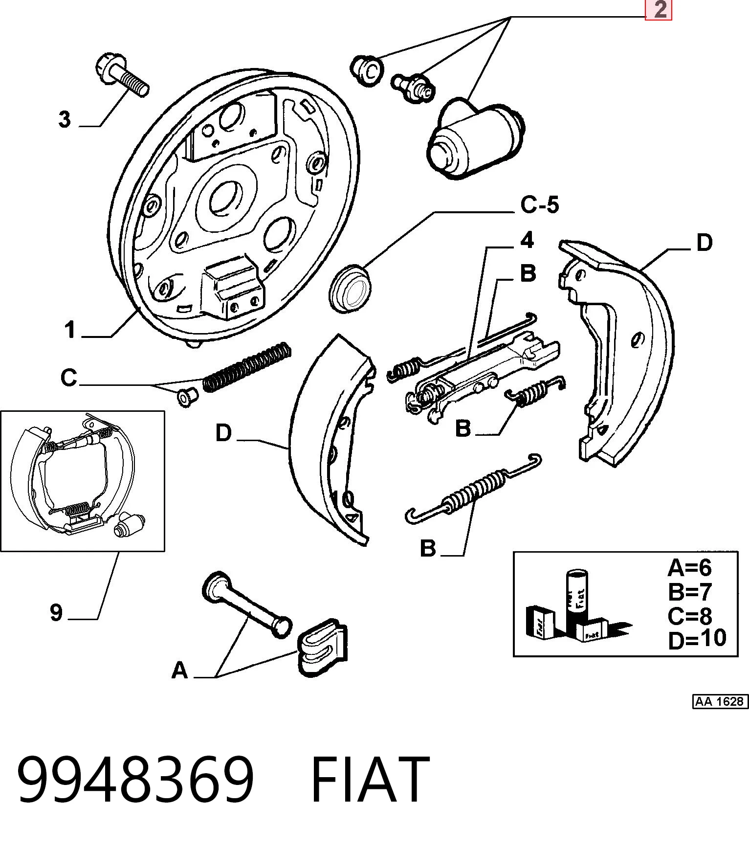 9948369 Fiat/Alfa/Lancia