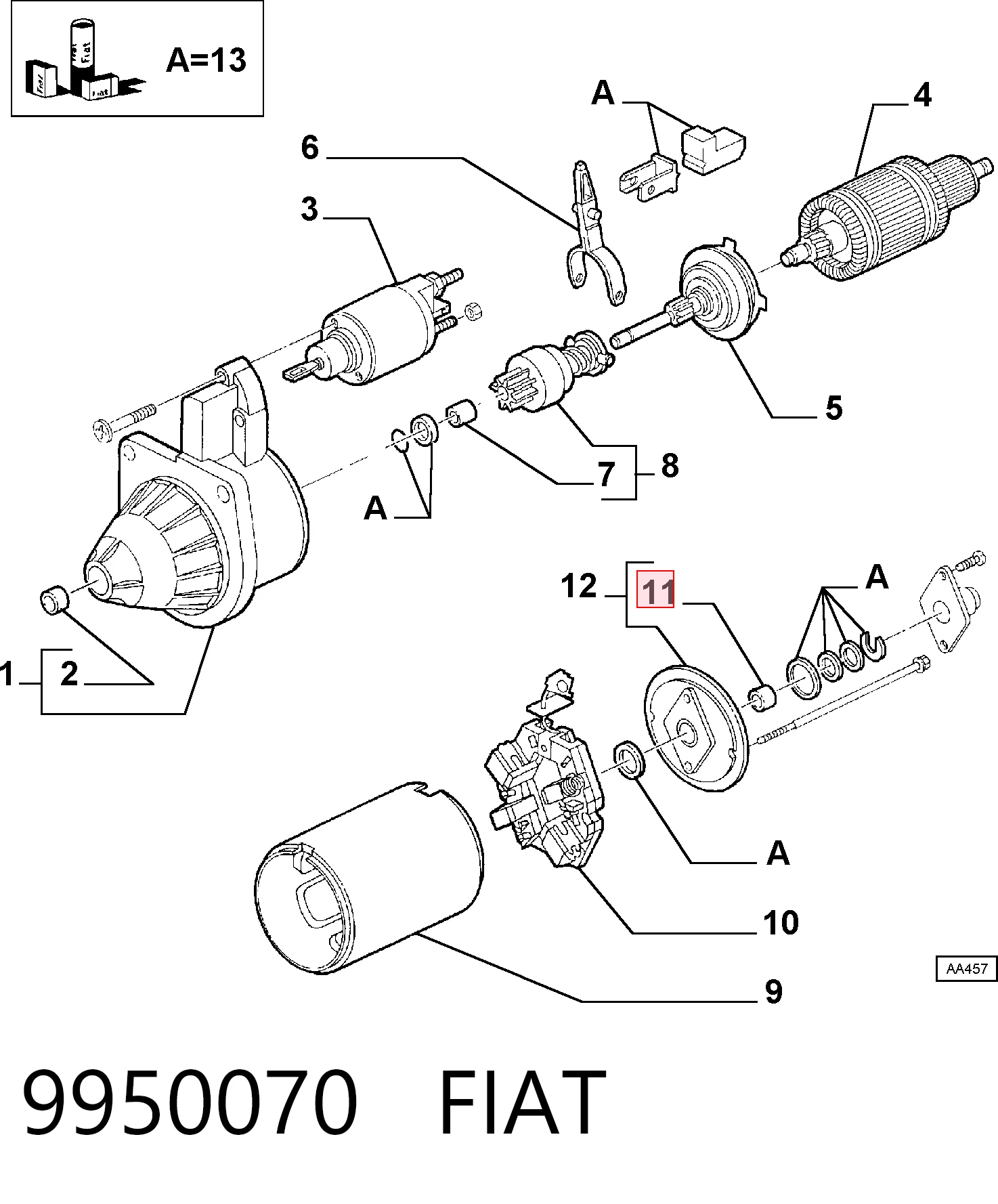  para Volvo S80 I (TS, TH, KV)