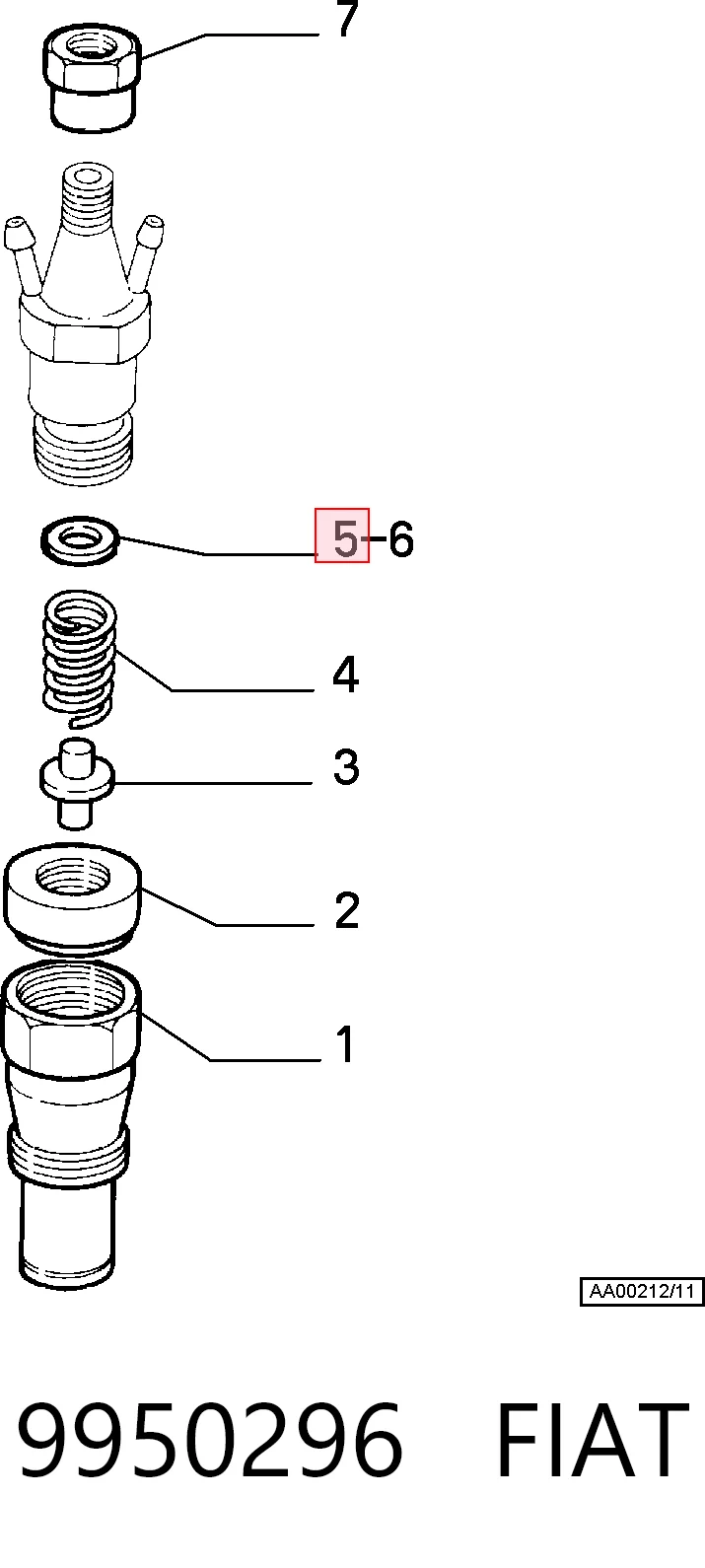 9950296 Fiat/Alfa/Lancia